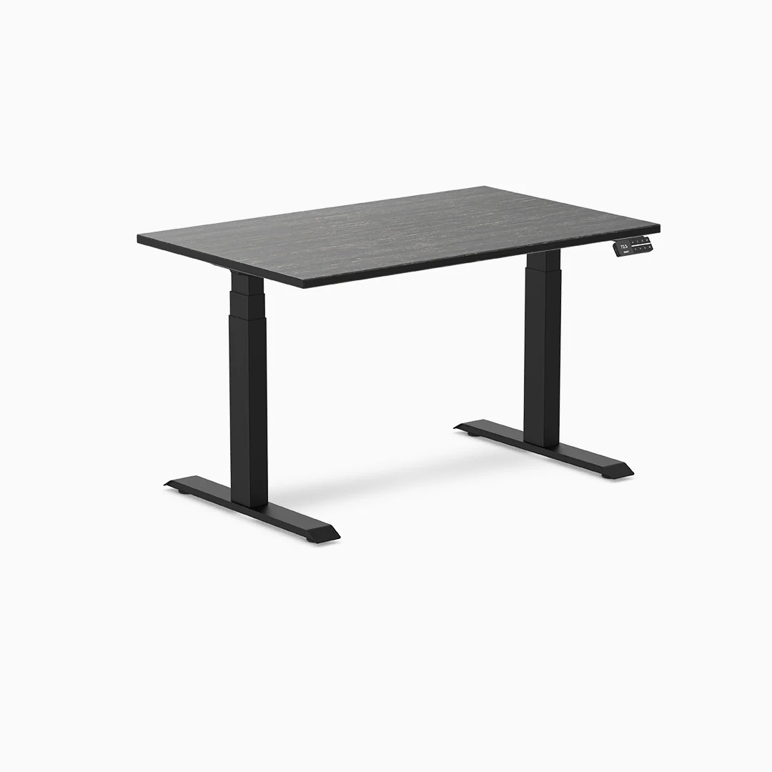 Almost Perfect Desky Dual Bamboo Sit Stand Desk - Image 18