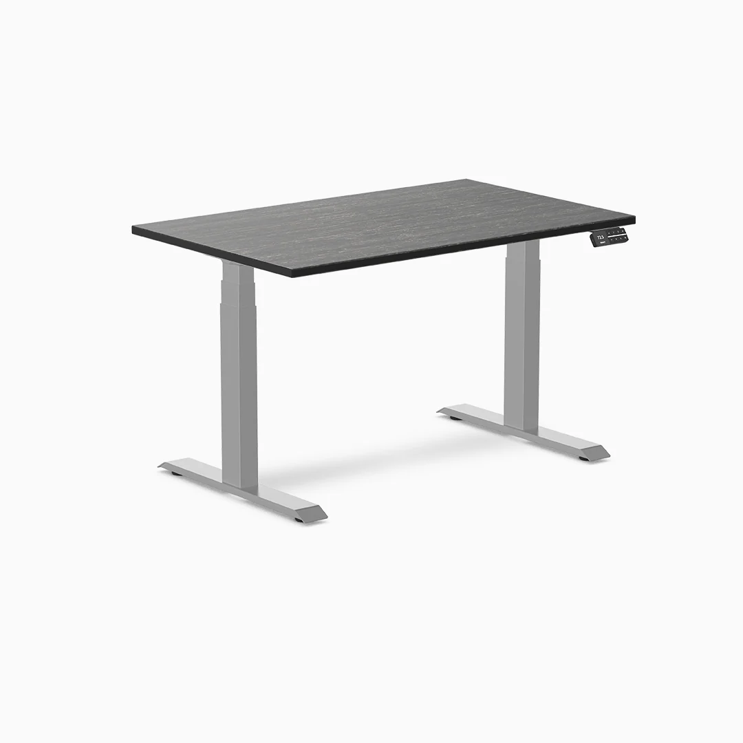 Almost Perfect Desky Dual Bamboo Sit Stand Desk - Image 20