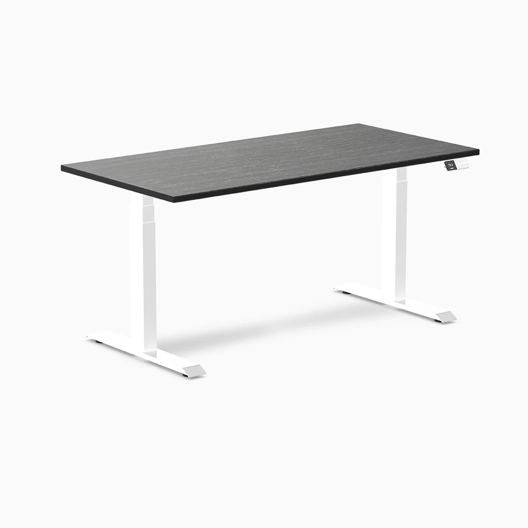 Almost Perfect Desky Dual Bamboo Sit Stand Desk - Image 22
