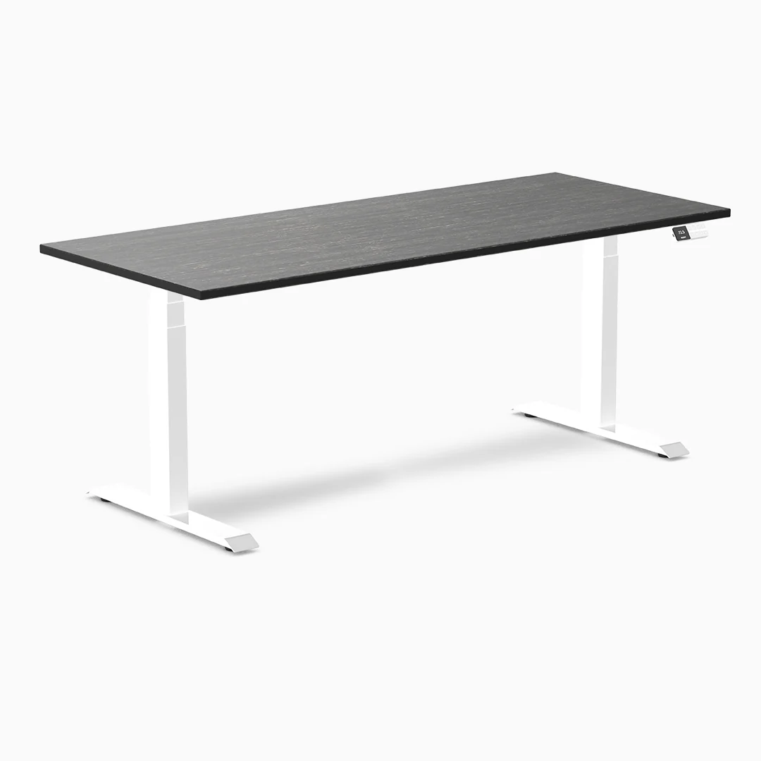 Almost Perfect Desky Dual Bamboo Sit Stand Desk - Image 25