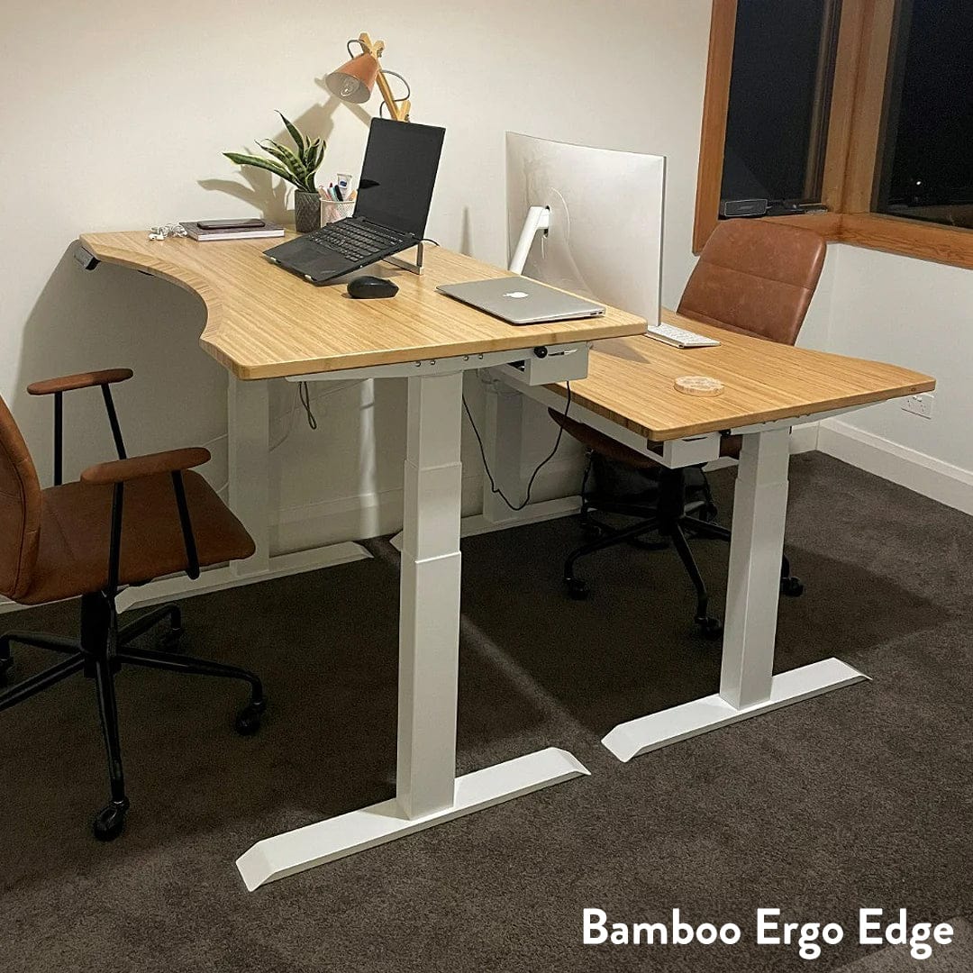 Almost Perfect Desky Dual Ergo Edge Sit Stand Desk - Image 13