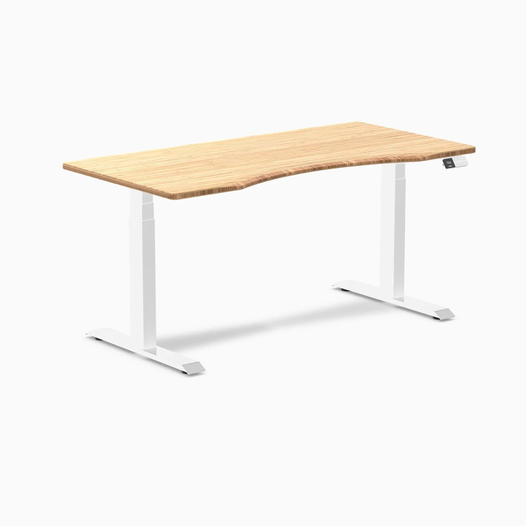 Almost Perfect Desky Dual Ergo Edge Sit Stand Desk - Image 17