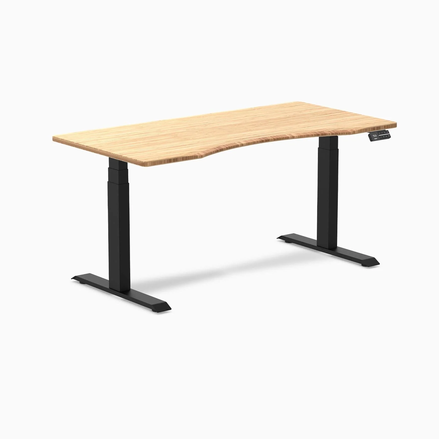 Almost Perfect Desky Dual Ergo Edge Sit Stand Desk - Image 19