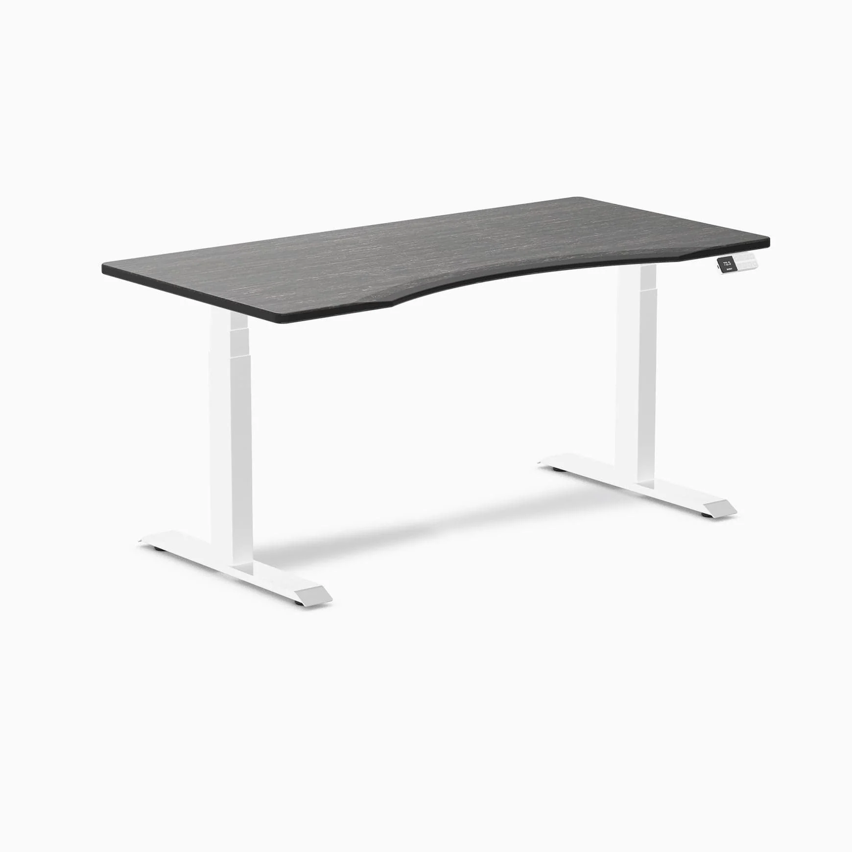 Almost Perfect Desky Dual Ergo Edge Sit Stand Desk - Image 26