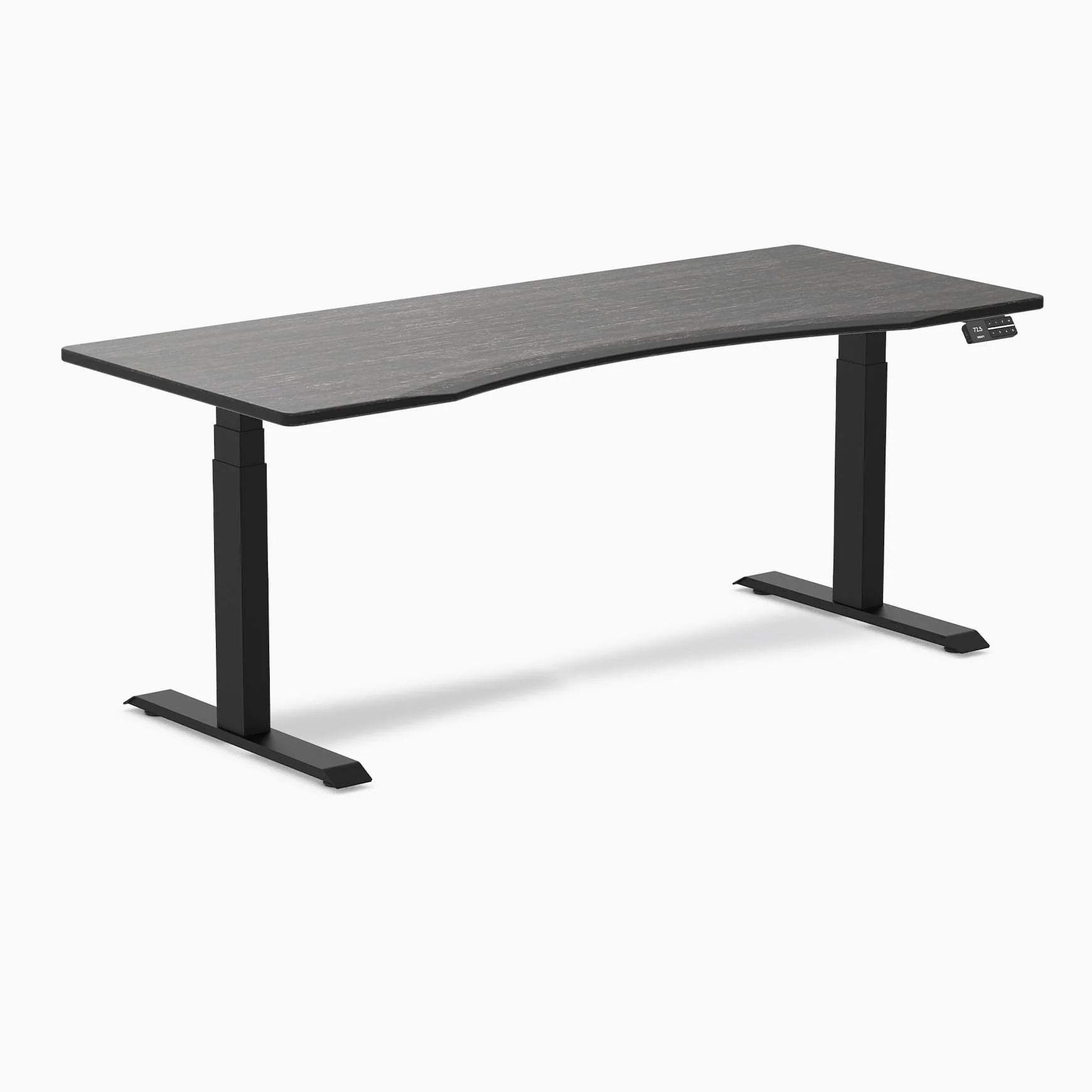Almost Perfect Desky Dual Ergo Edge Sit Stand Desk - Image 28