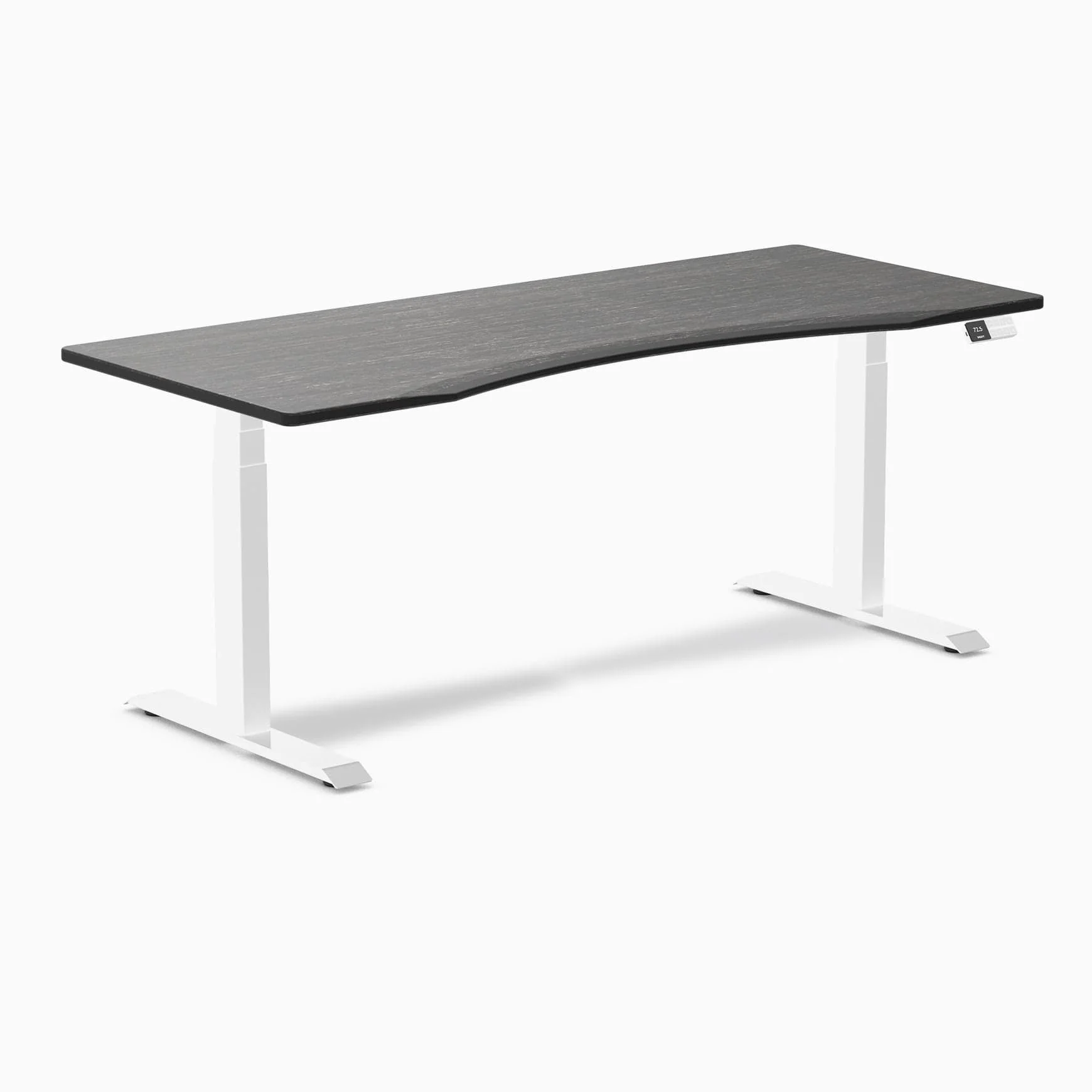 Almost Perfect Desky Dual Ergo Edge Sit Stand Desk - Image 29