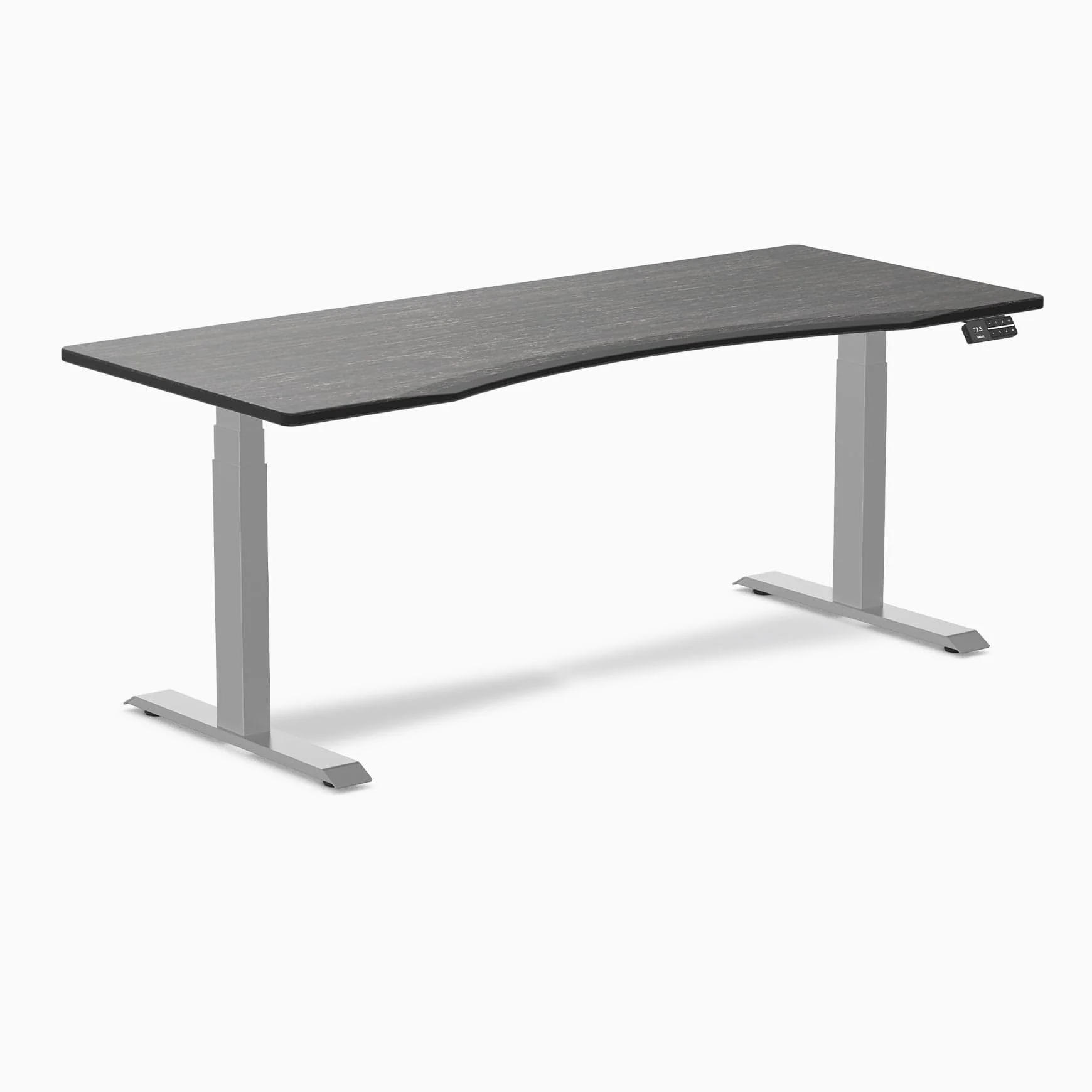 Almost Perfect Desky Dual Ergo Edge Sit Stand Desk - Image 30