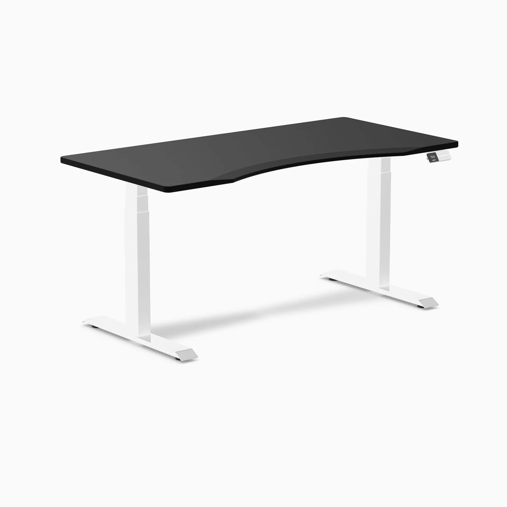 Almost Perfect Desky Dual Ergo Edge Sit Stand Desk - Image 35