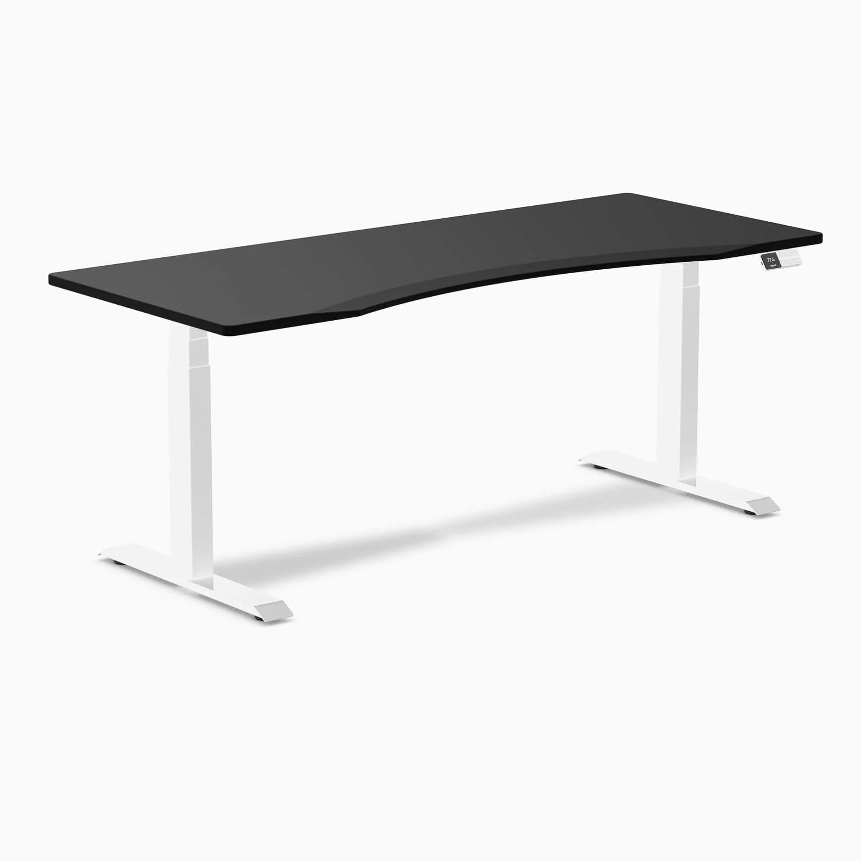 Almost Perfect Desky Dual Ergo Edge Sit Stand Desk - Image 38