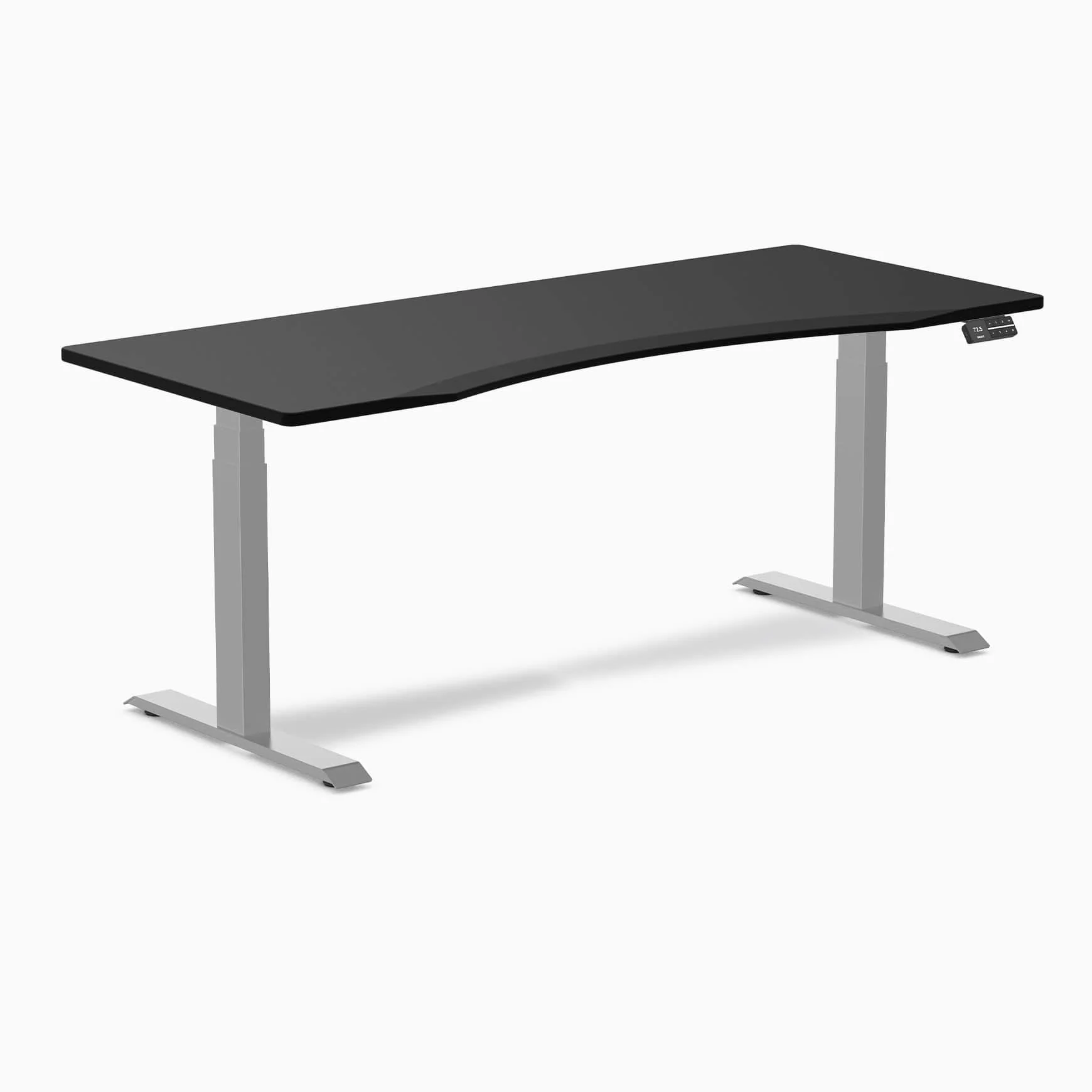 Almost Perfect Desky Dual Ergo Edge Sit Stand Desk - Image 39