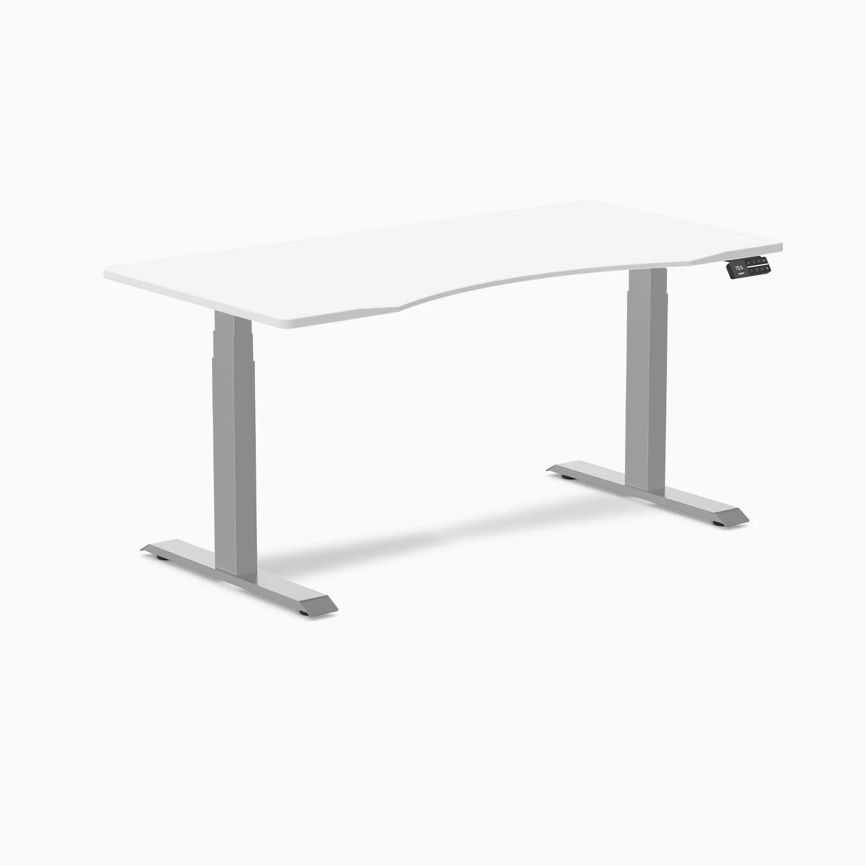 Almost Perfect Desky Dual Ergo Edge Sit Stand Desk - Image 45