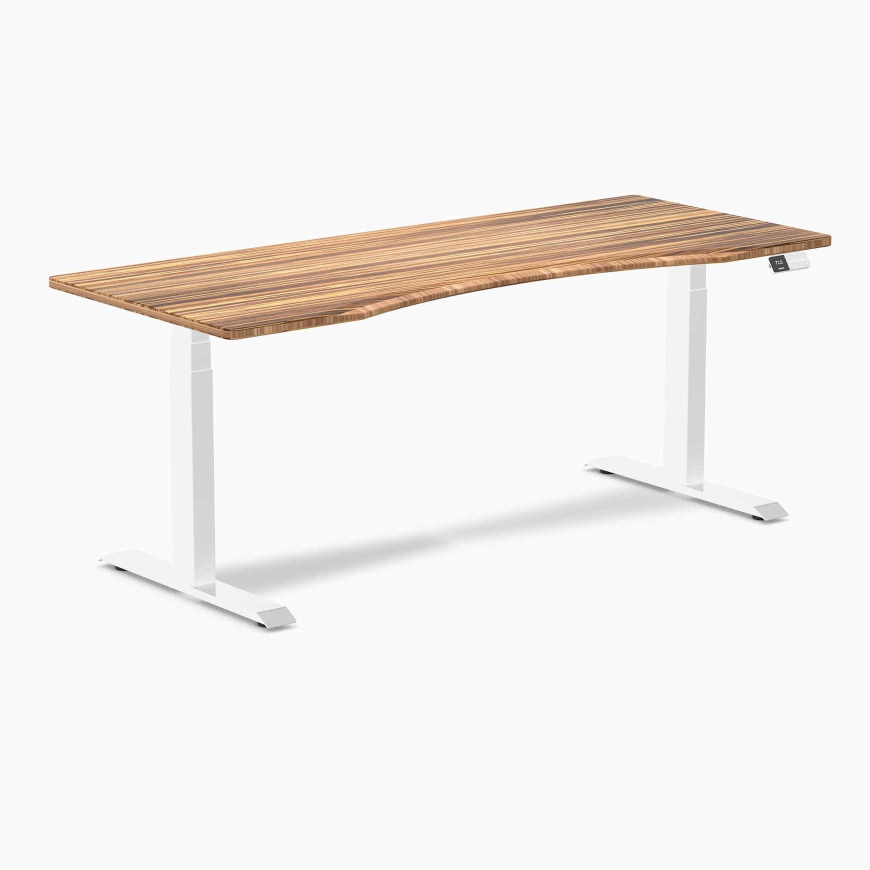 Almost Perfect Desky Dual Ergo Edge Sit Stand Desk - Image 56