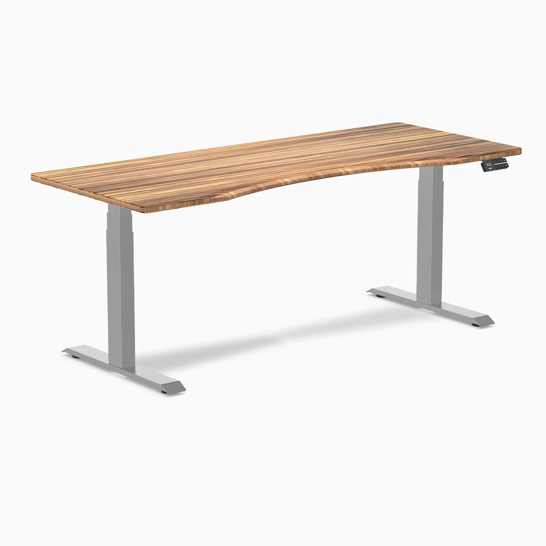 Almost Perfect Desky Dual Ergo Edge Sit Stand Desk - Image 57