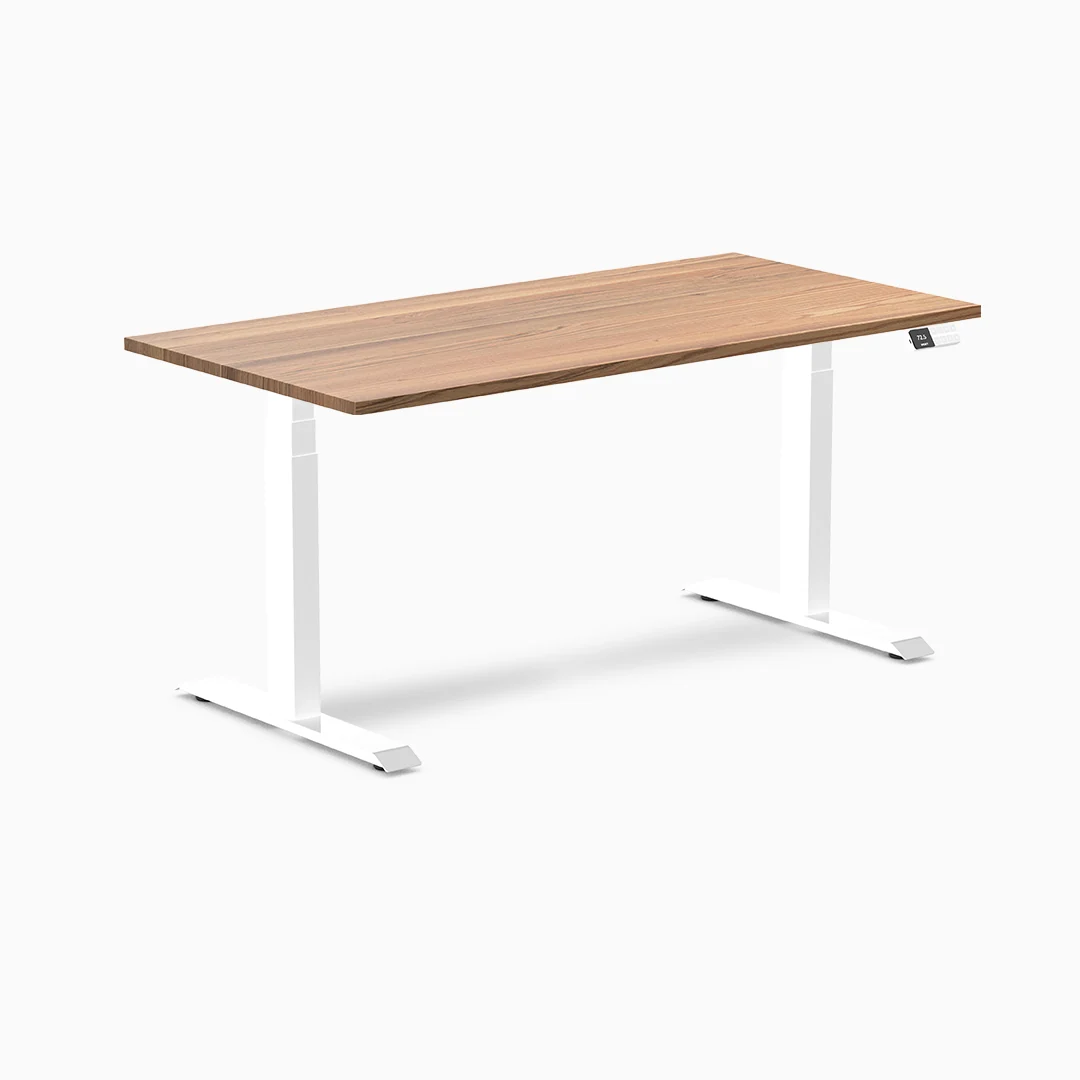 Almost Perfect Desky Dual Hardwood Sit Stand Desk - Image 102