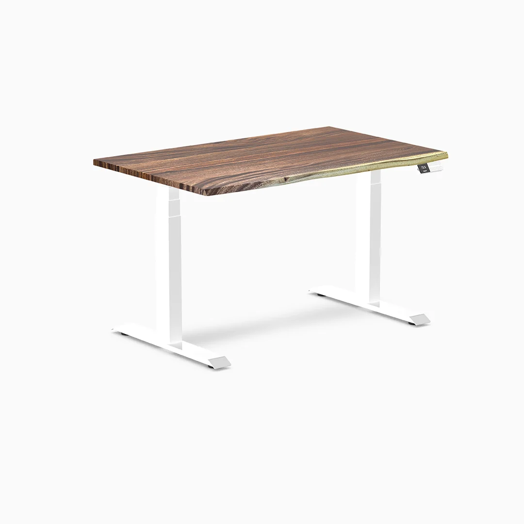 Almost Perfect Desky Dual Hardwood Sit Stand Desk - Image 111