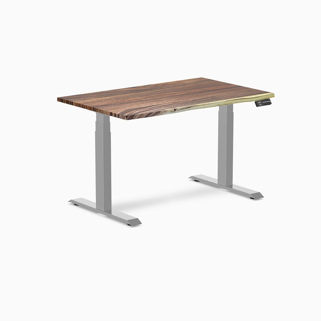 Almost Perfect Desky Dual Hardwood Sit Stand Desk - Image 17