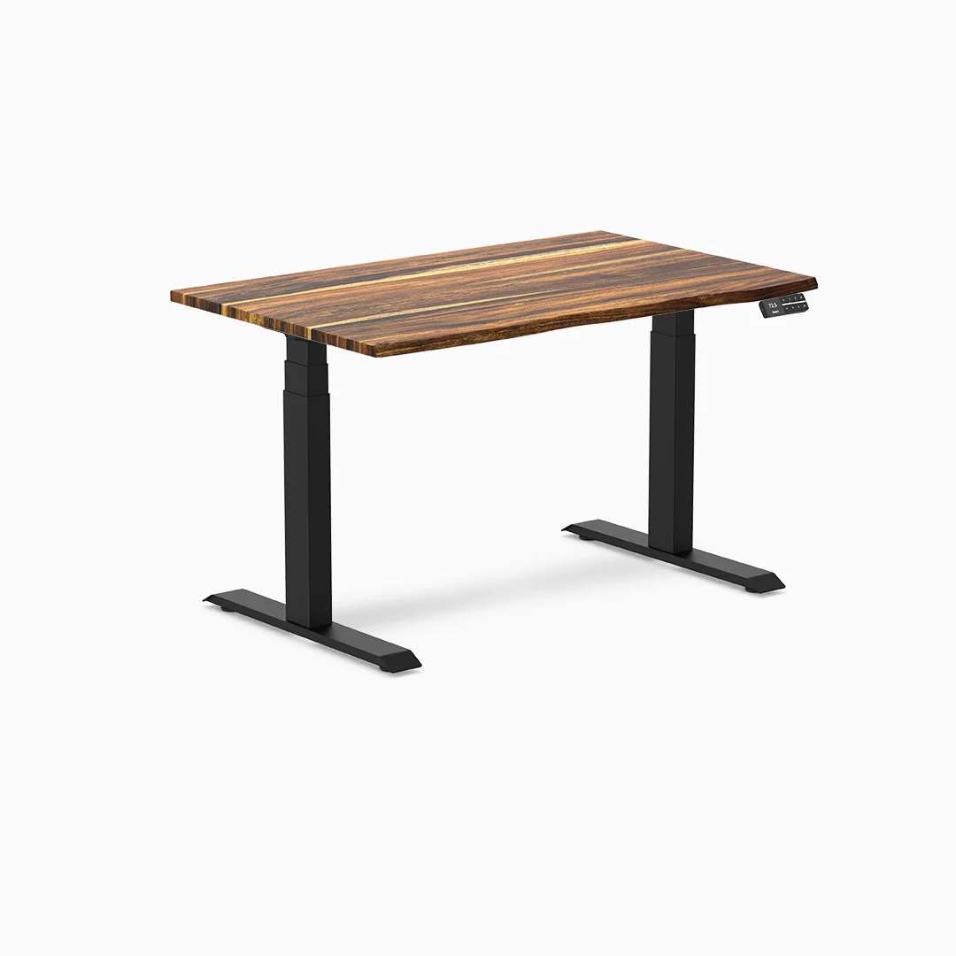 Almost Perfect Desky Dual Hardwood Sit Stand Desk - Image 27