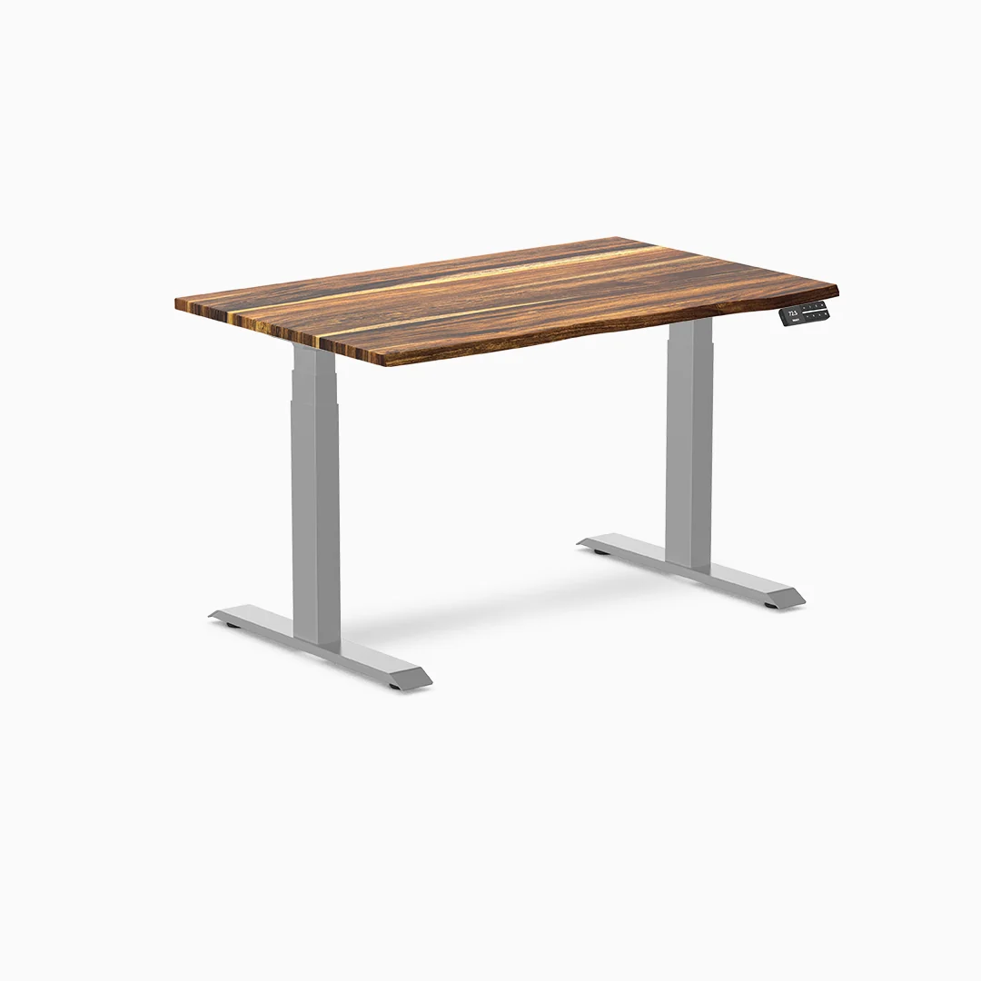 Almost Perfect Desky Dual Hardwood Sit Stand Desk - Image 29