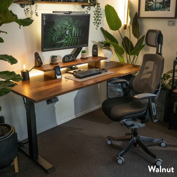 Almost Perfect Desky Dual Hardwood Sit Stand Desk - Image 3
