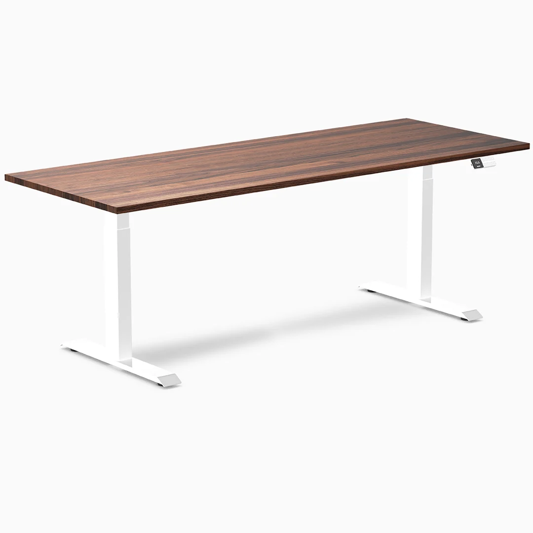 Almost Perfect Desky Dual Hardwood Sit Stand Desk - Image 48