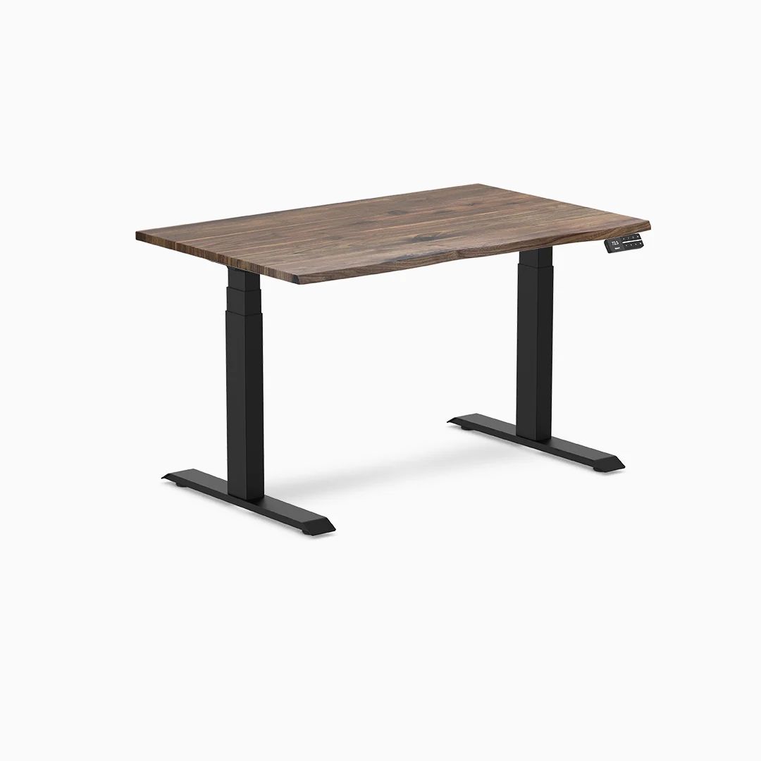 Almost Perfect Desky Dual Hardwood Sit Stand Desk - Image 74