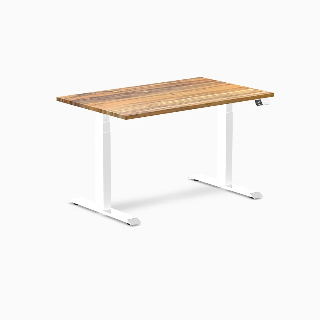 Almost Perfect Desky Dual Hardwood Sit Stand Desk - Image 87