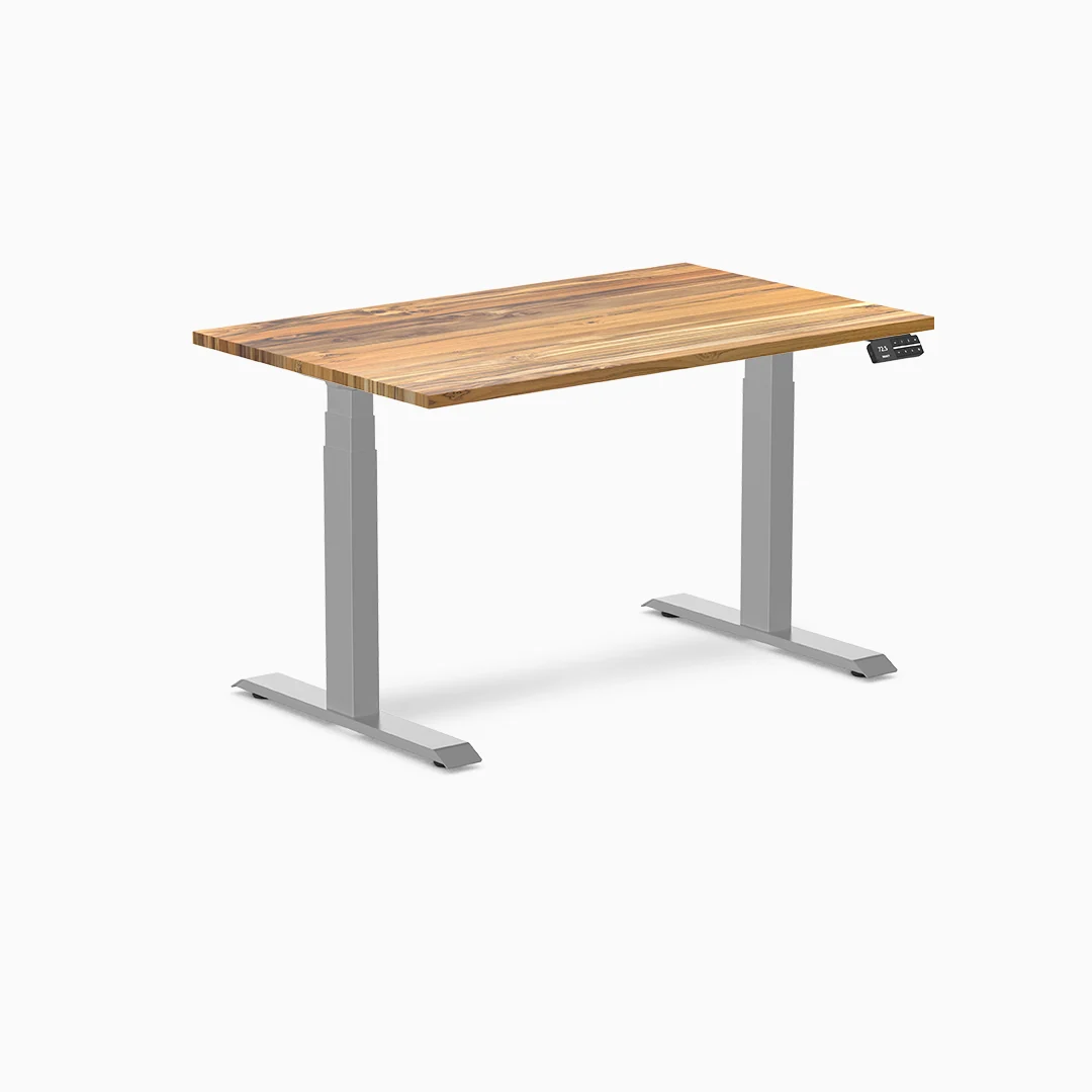 Almost Perfect Desky Dual Hardwood Sit Stand Desk - Image 88