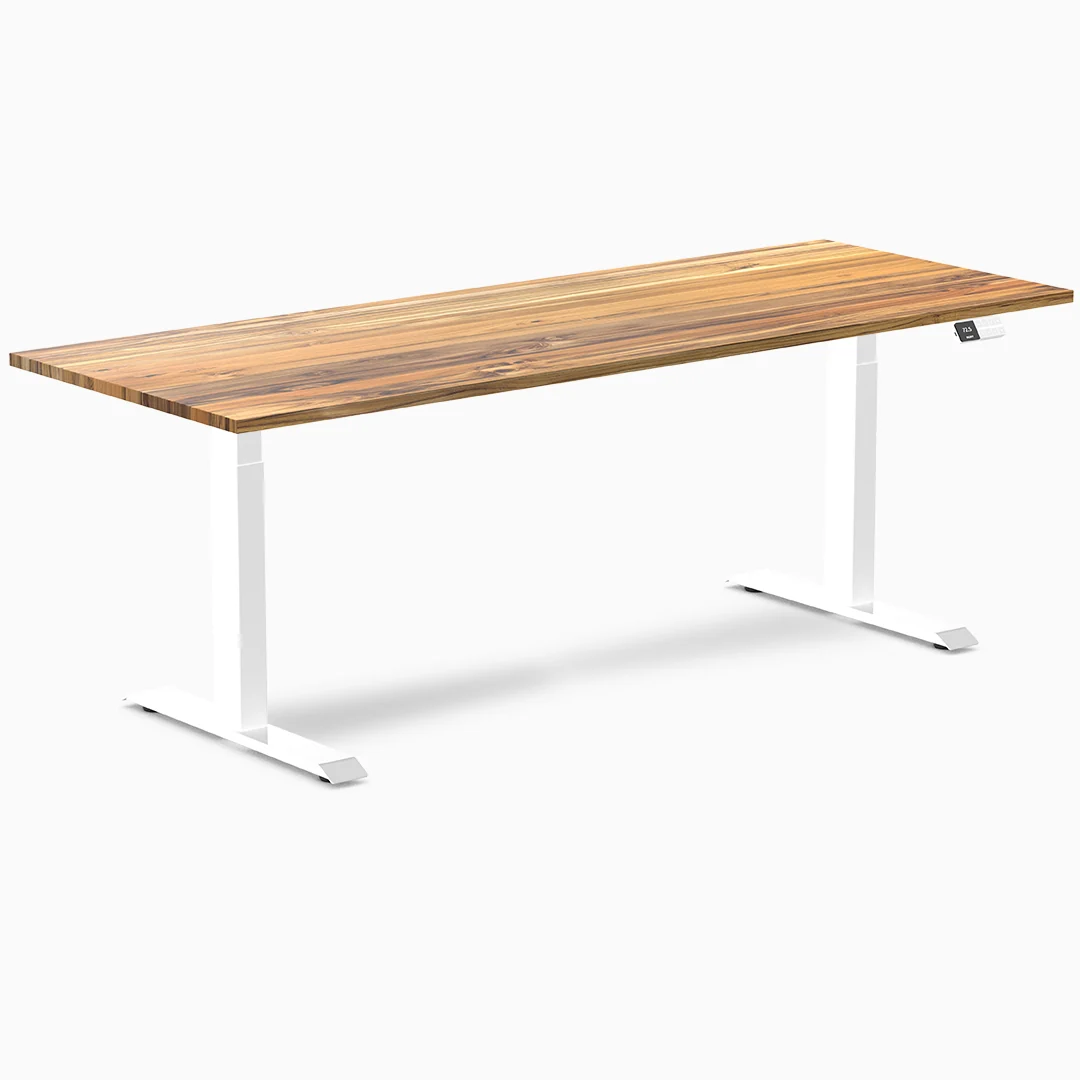 Almost Perfect Desky Dual Hardwood Sit Stand Desk - Image 96
