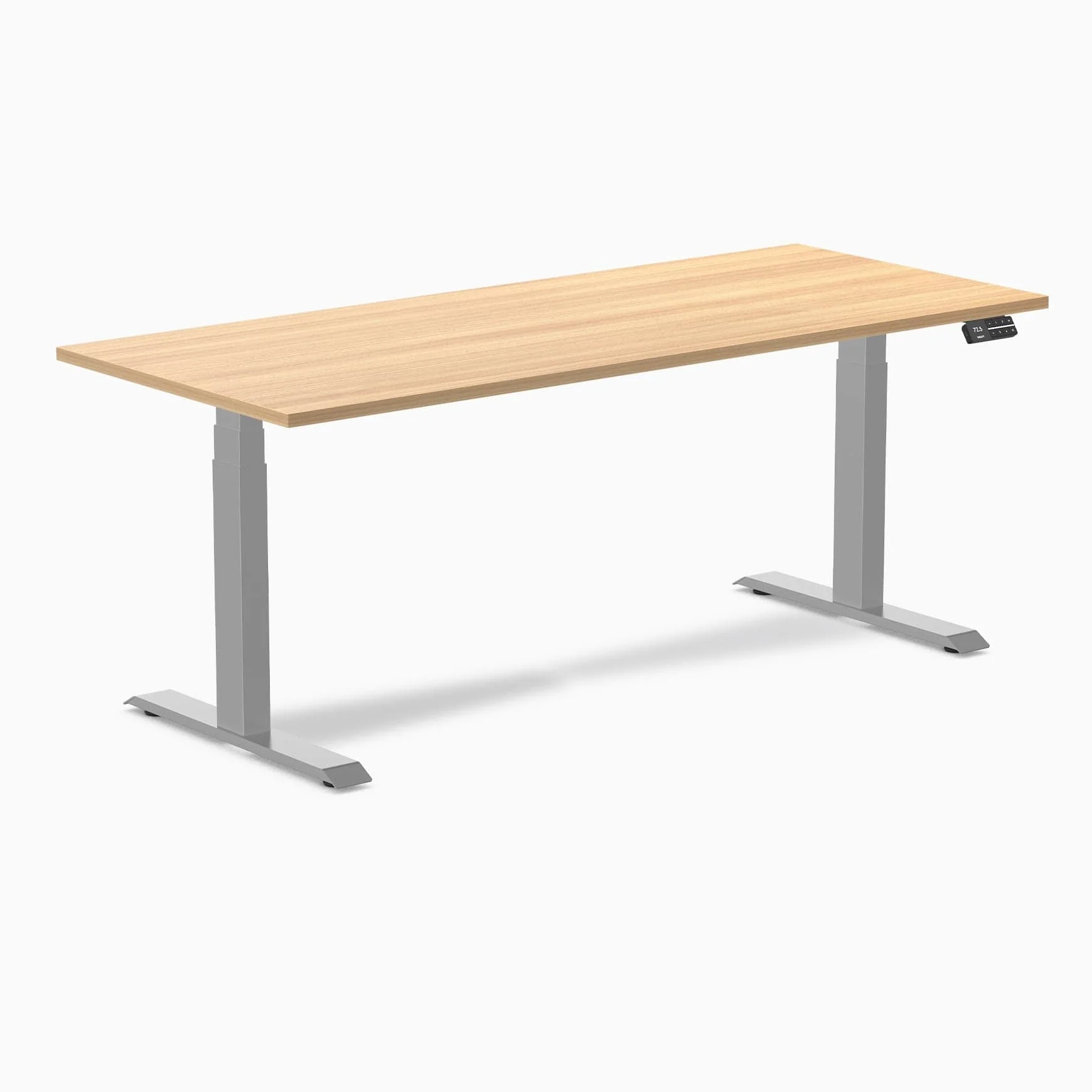 Almost Perfect Desky Dual Melamine Sit Stand Desk - Image 100