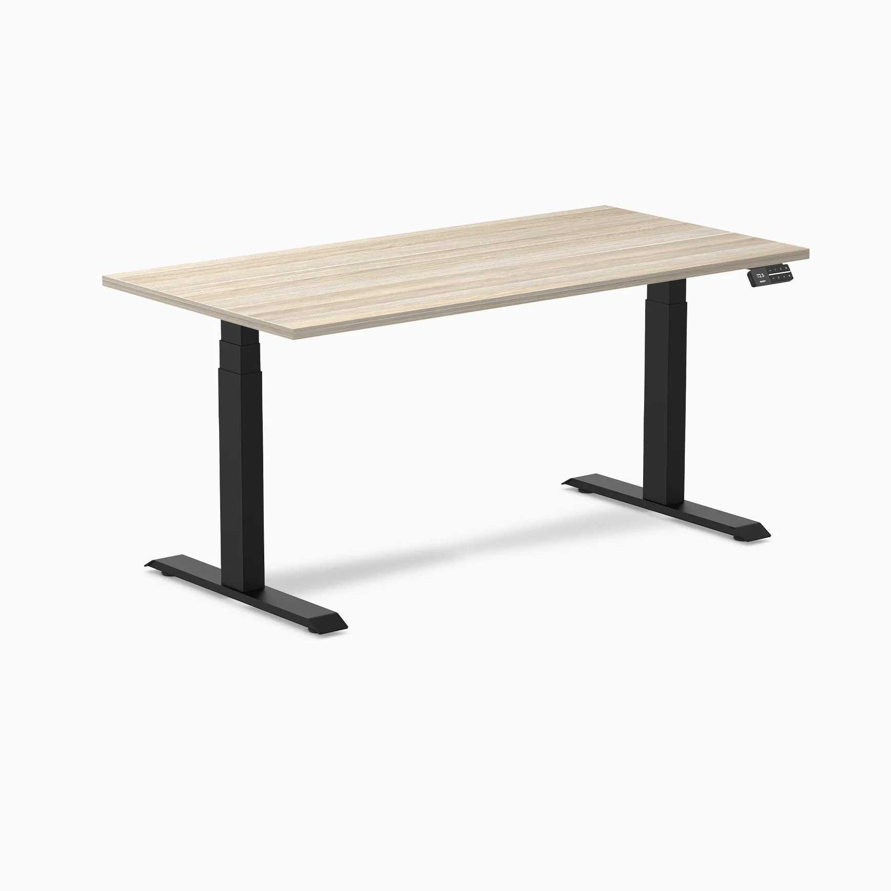 Almost Perfect Desky Dual Melamine Sit Stand Desk - Image 131