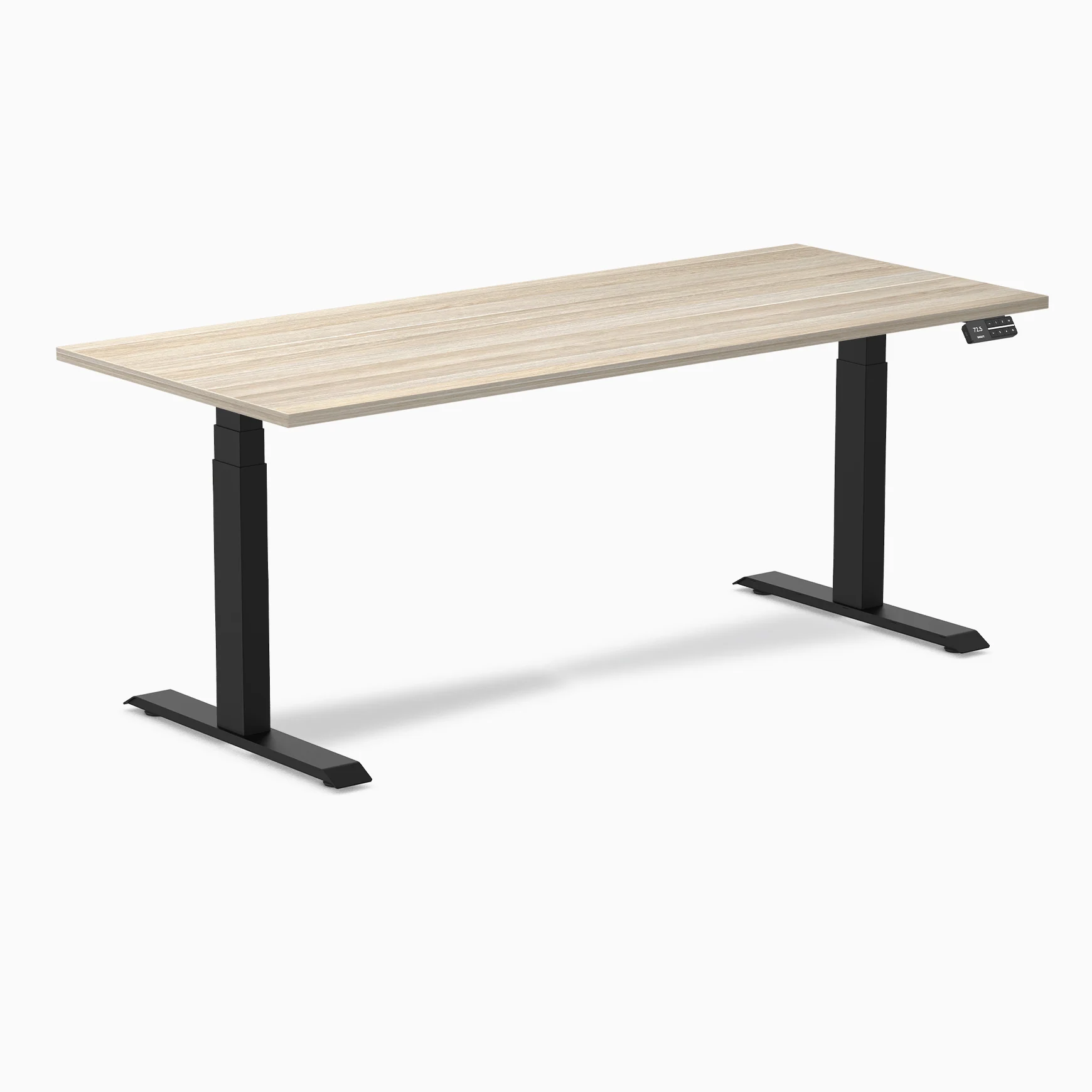 Almost Perfect Desky Dual Melamine Sit Stand Desk - Image 134