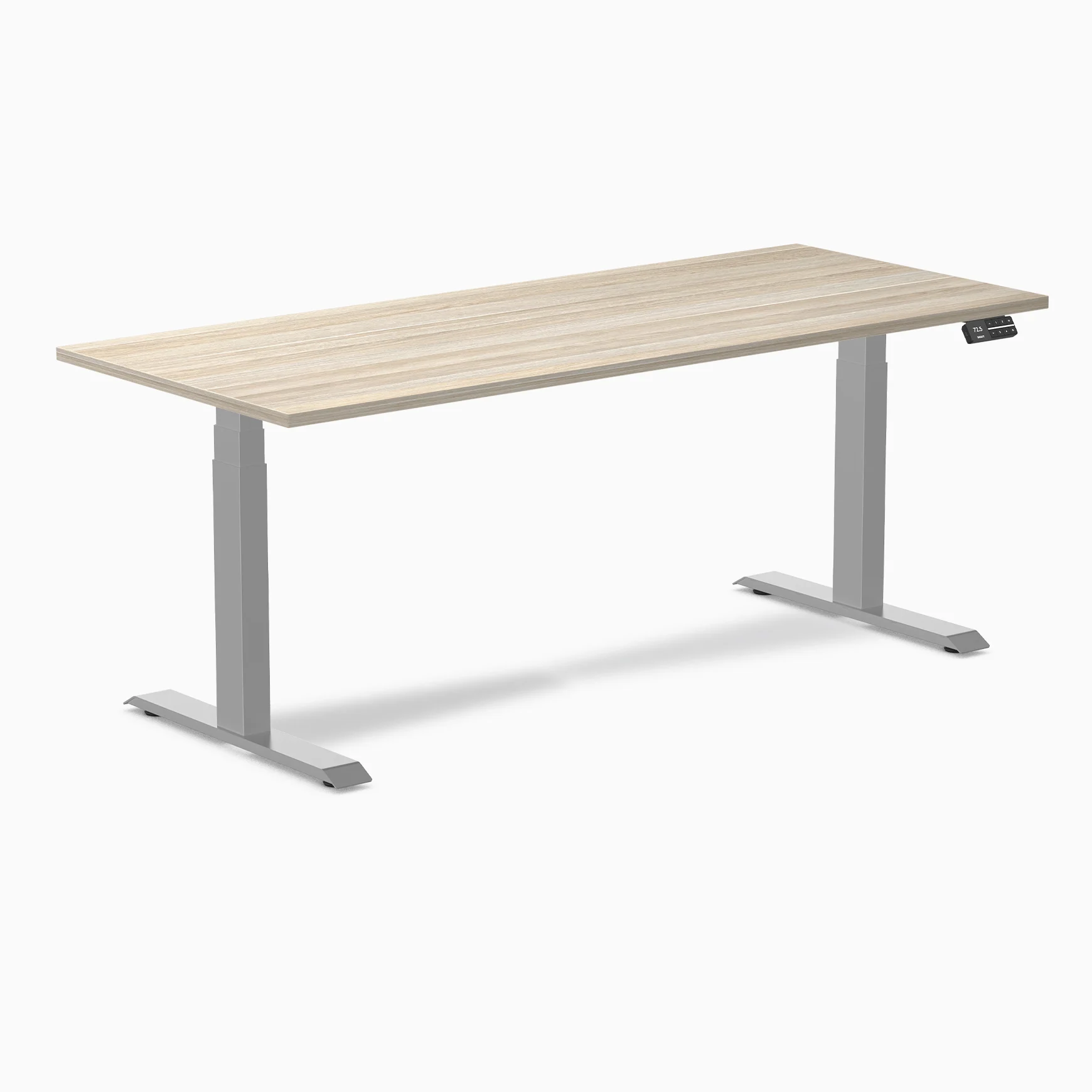 Almost Perfect Desky Dual Melamine Sit Stand Desk - Image 136