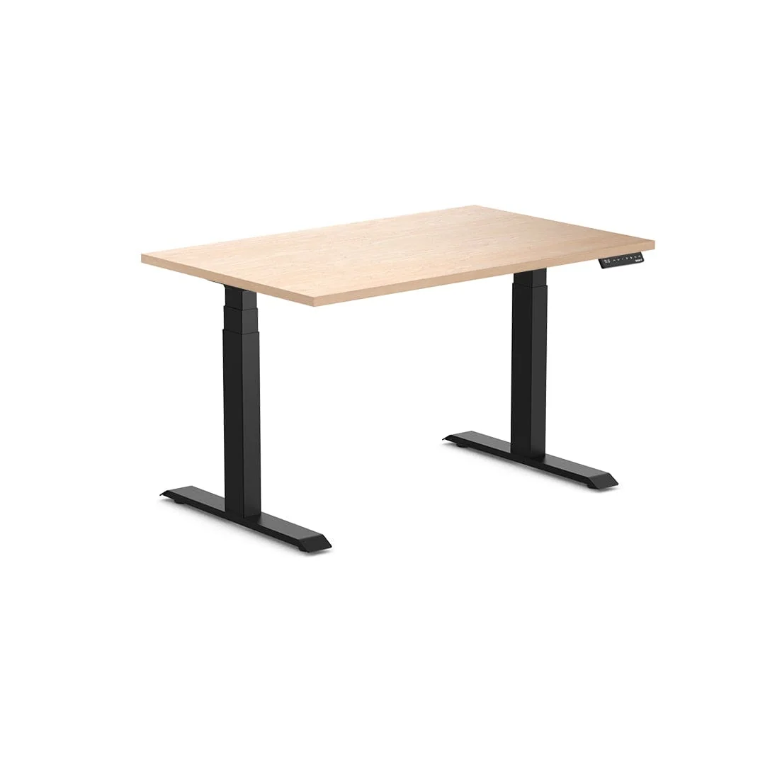 Almost Perfect Desky Dual Melamine Sit Stand Desk - Image 20
