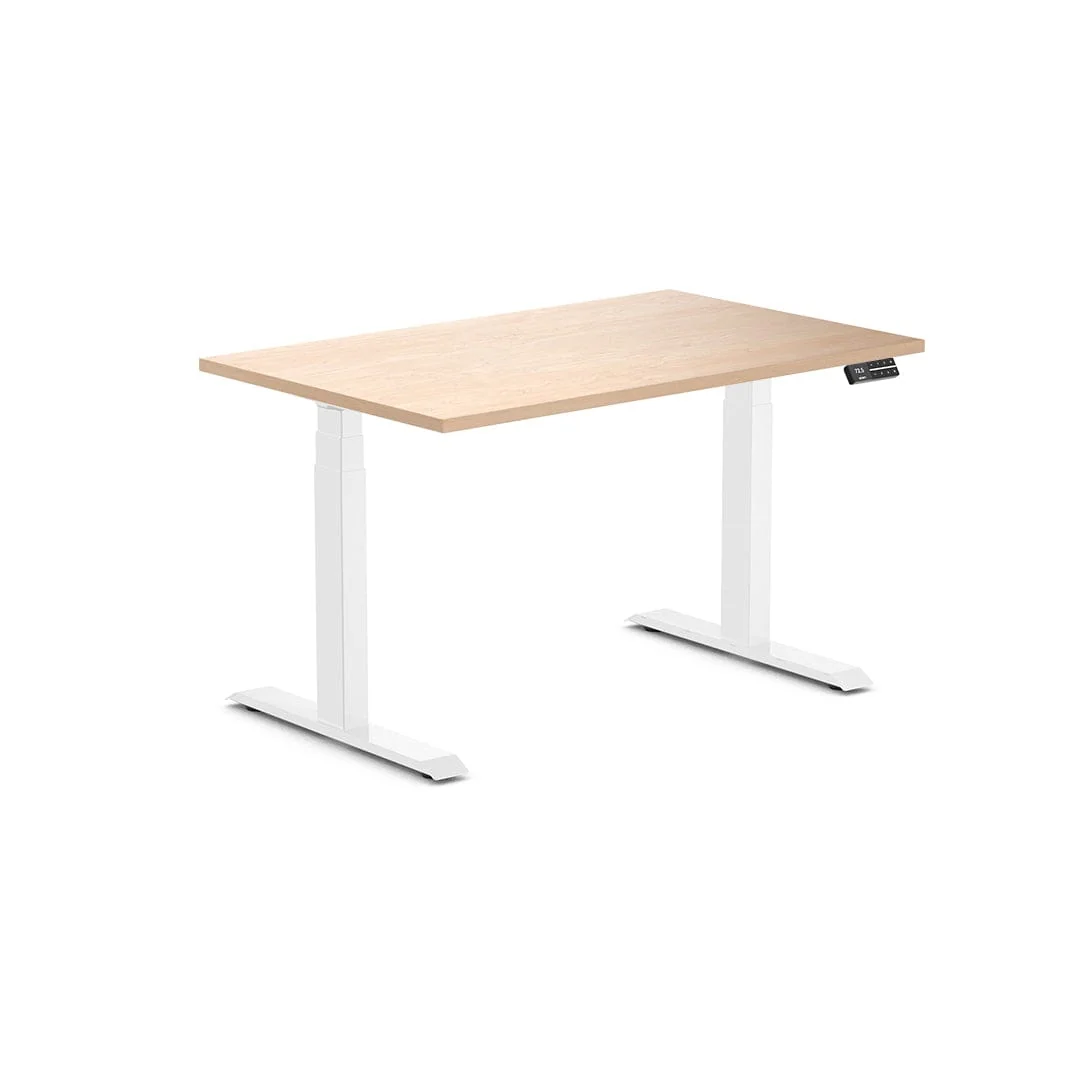 Almost Perfect Desky Dual Melamine Sit Stand Desk - Image 21
