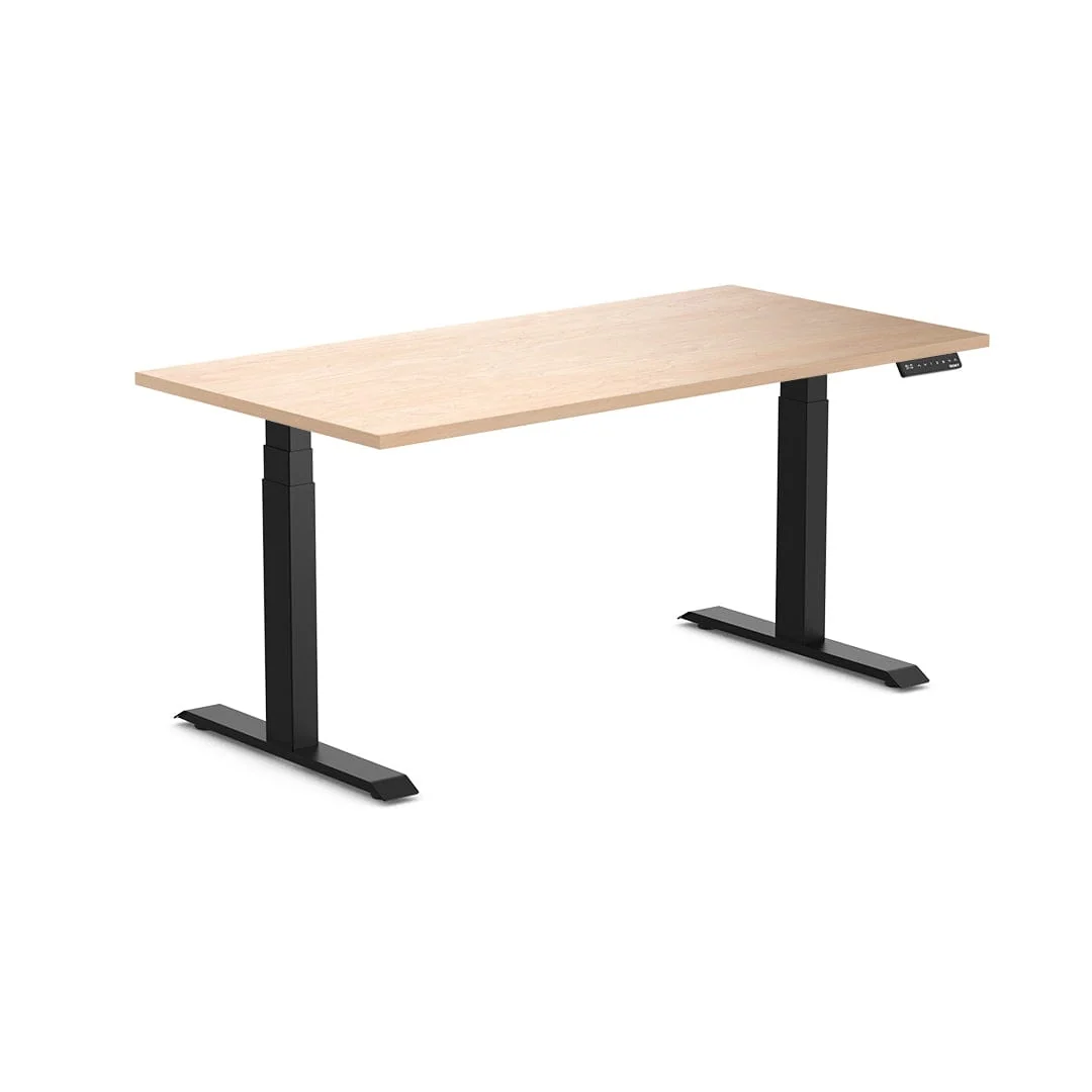 Almost Perfect Desky Dual Melamine Sit Stand Desk - Image 23
