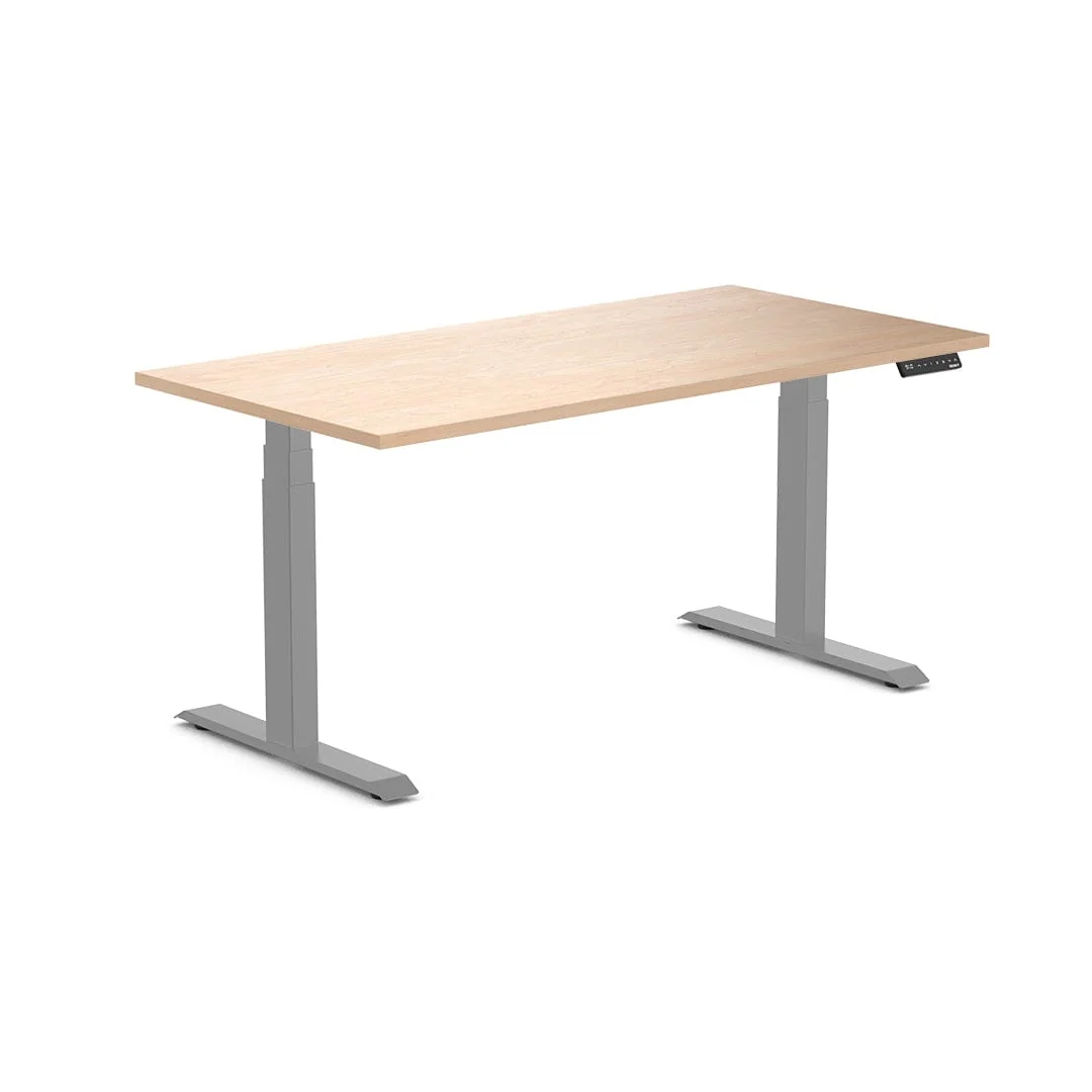 Almost Perfect Desky Dual Melamine Sit Stand Desk - Image 25