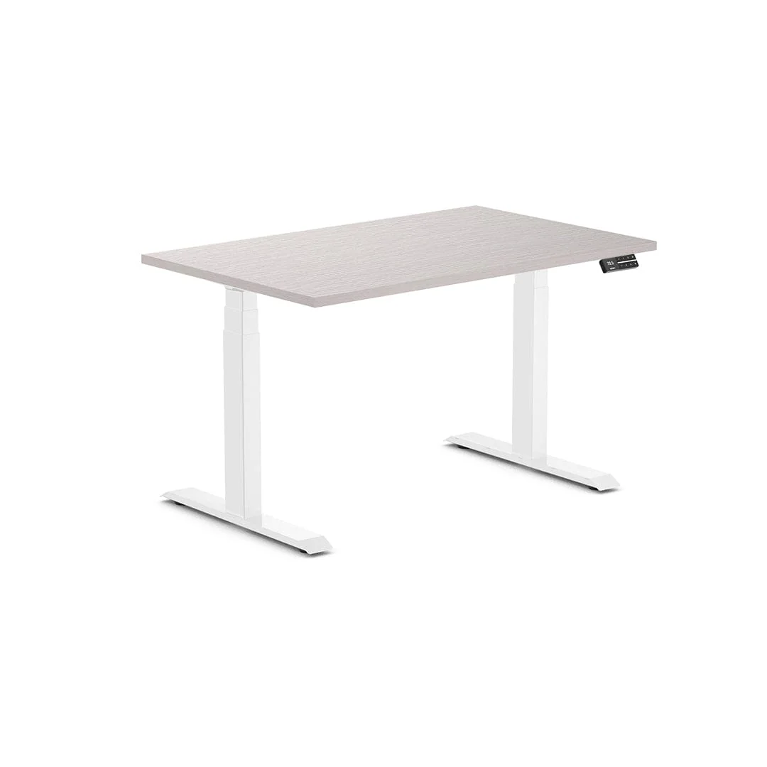 Almost Perfect Desky Dual Melamine Sit Stand Desk - Image 30