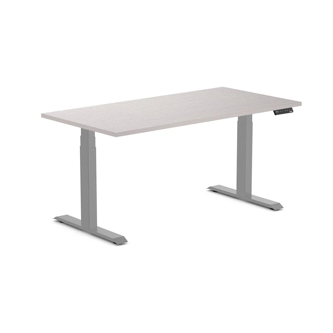 Almost Perfect Desky Dual Melamine Sit Stand Desk - Image 34