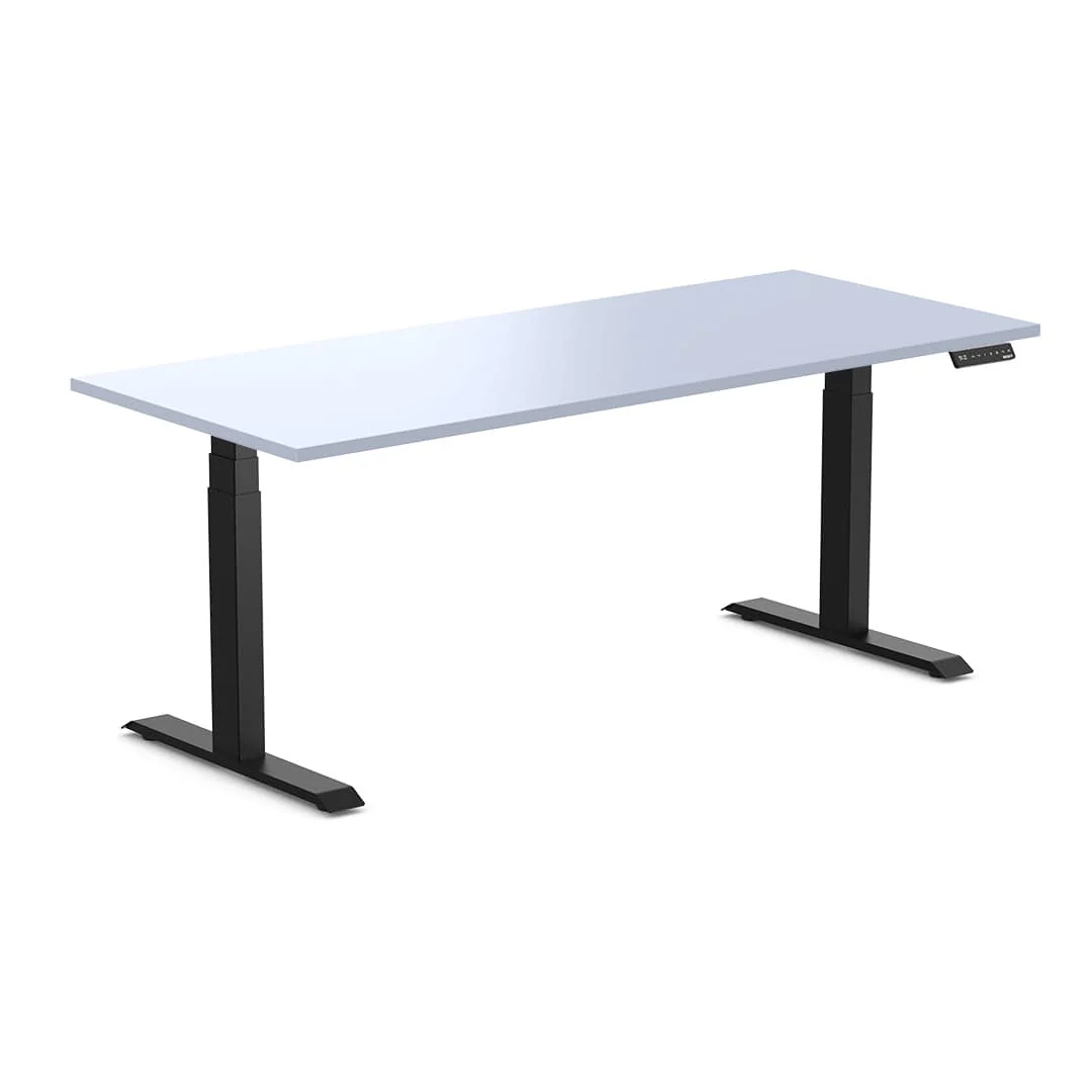 Almost Perfect Desky Dual Melamine Sit Stand Desk - Image 44