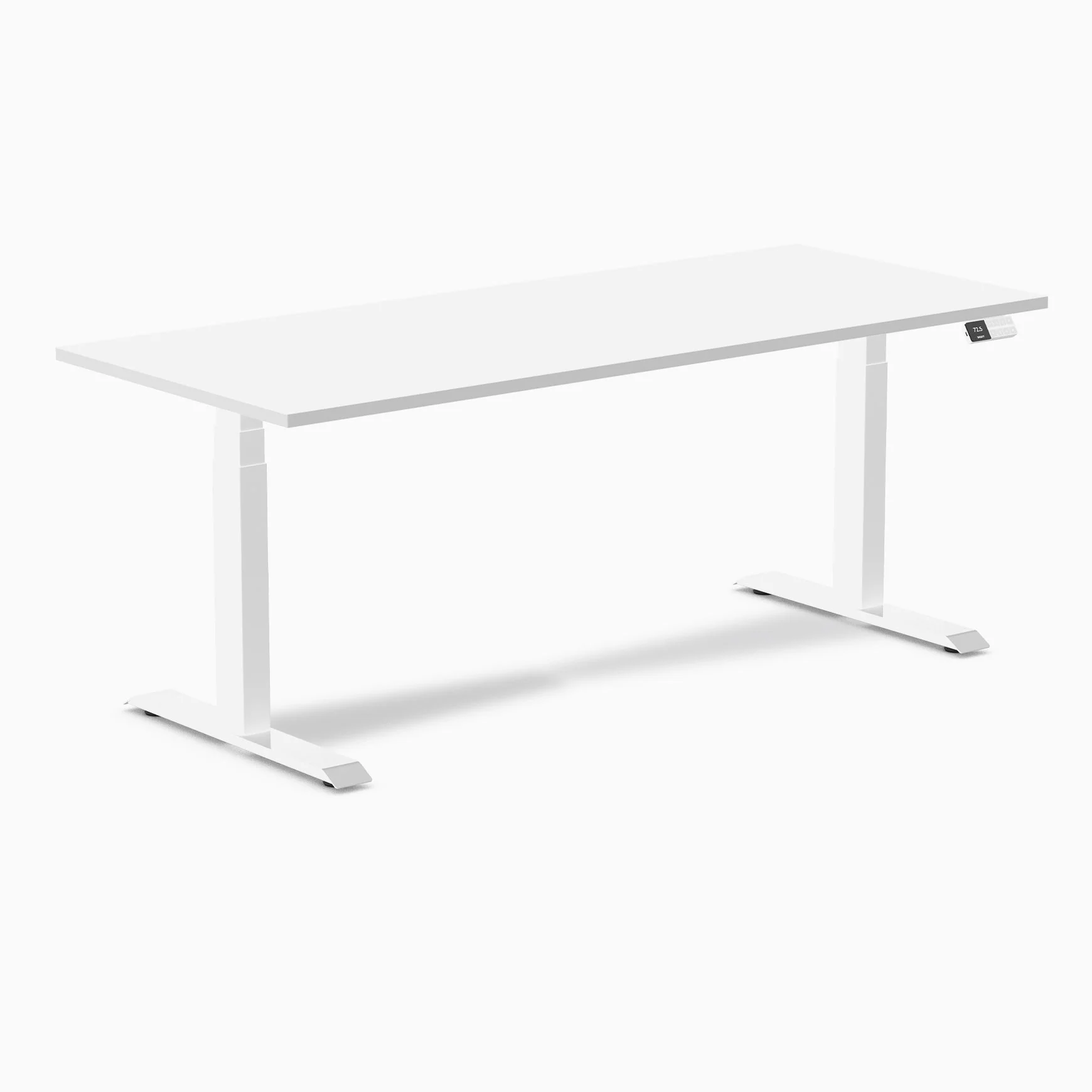 Almost Perfect Desky Dual Melamine Sit Stand Desk - Image 54