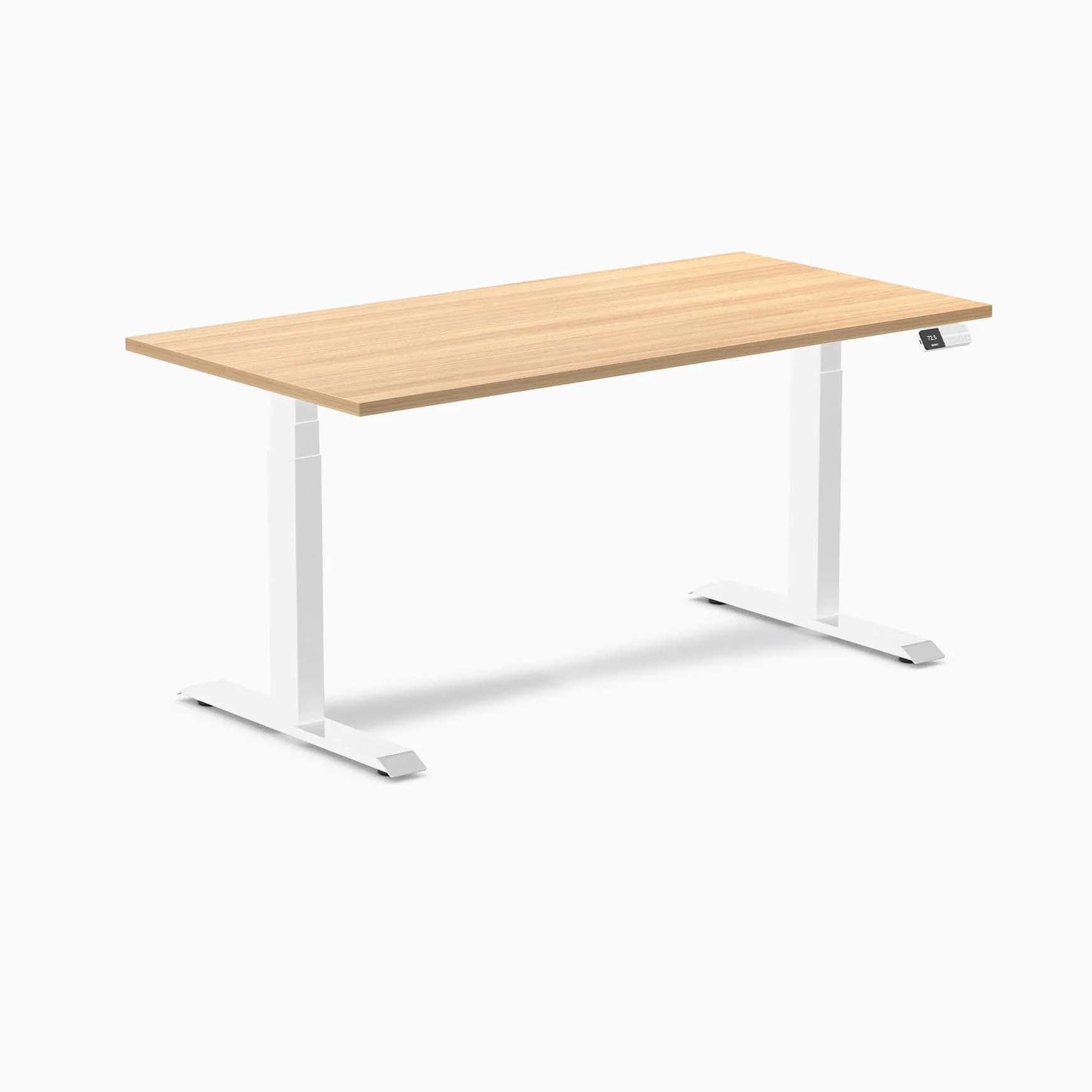 Almost Perfect Desky Dual Melamine Sit Stand Desk - Image 96