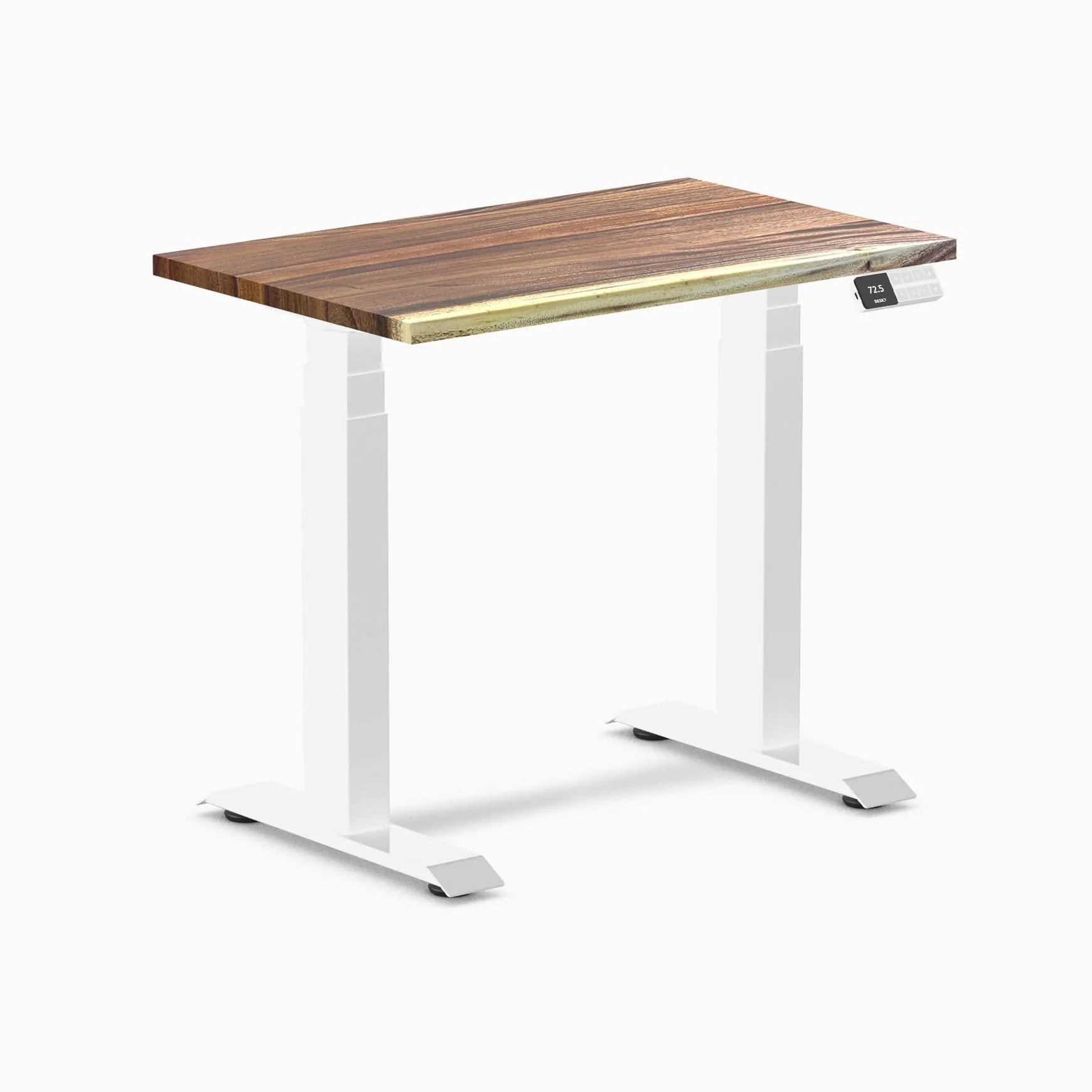 Almost Perfect Desky Dual Mini Hardwood Sit Stand Desk - Image 35