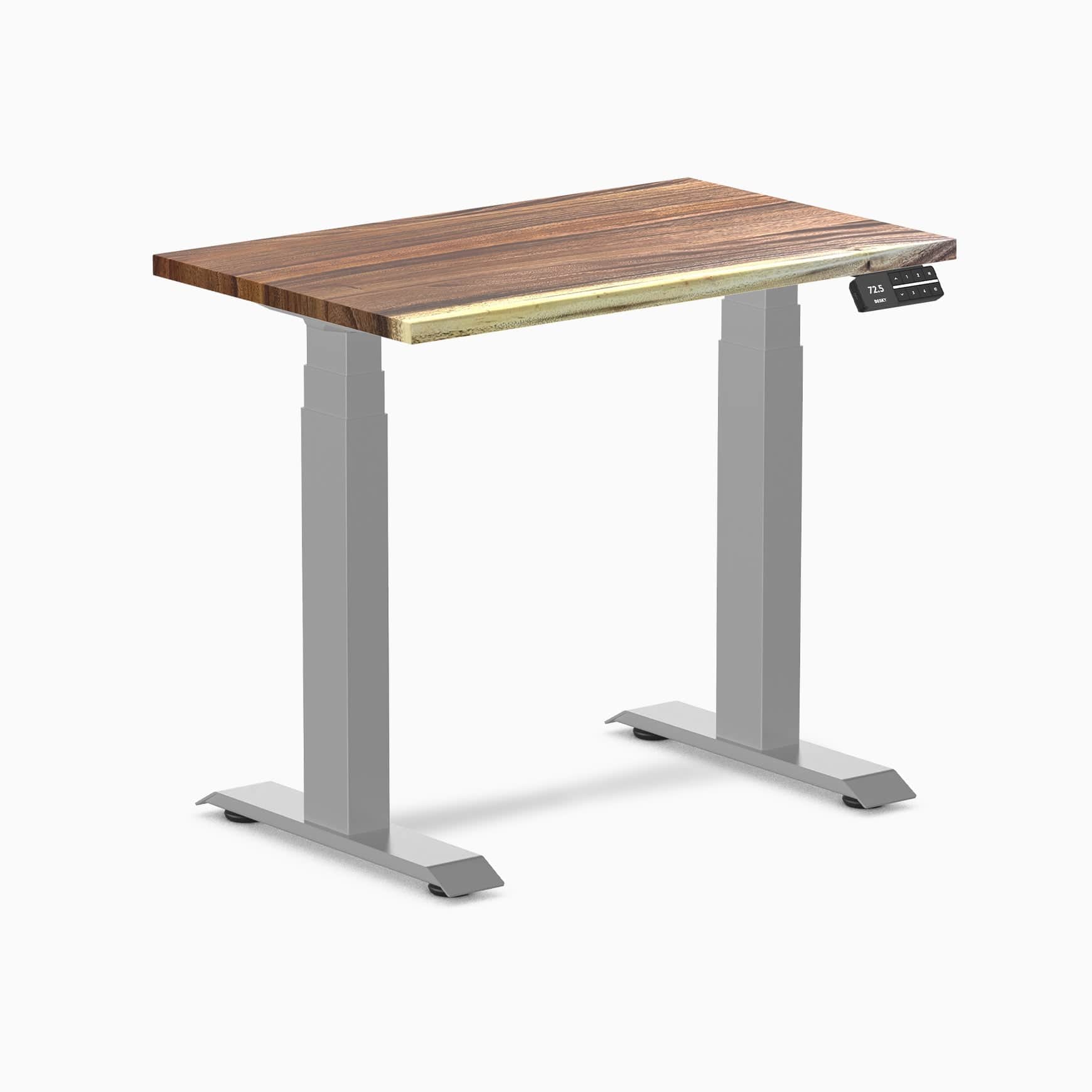 Almost Perfect Desky Dual Mini Hardwood Sit Stand Desk - Image 36