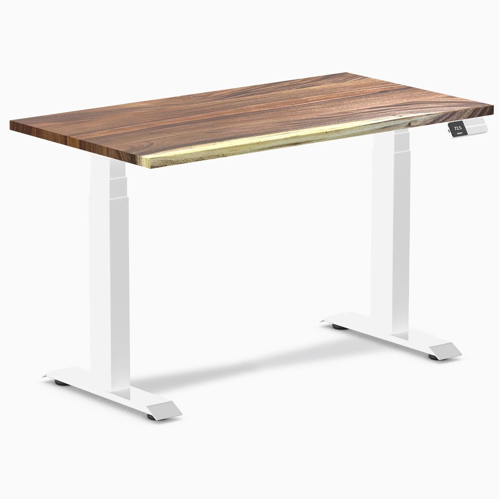 Almost Perfect Desky Dual Mini Hardwood Sit Stand Desk - Image 44