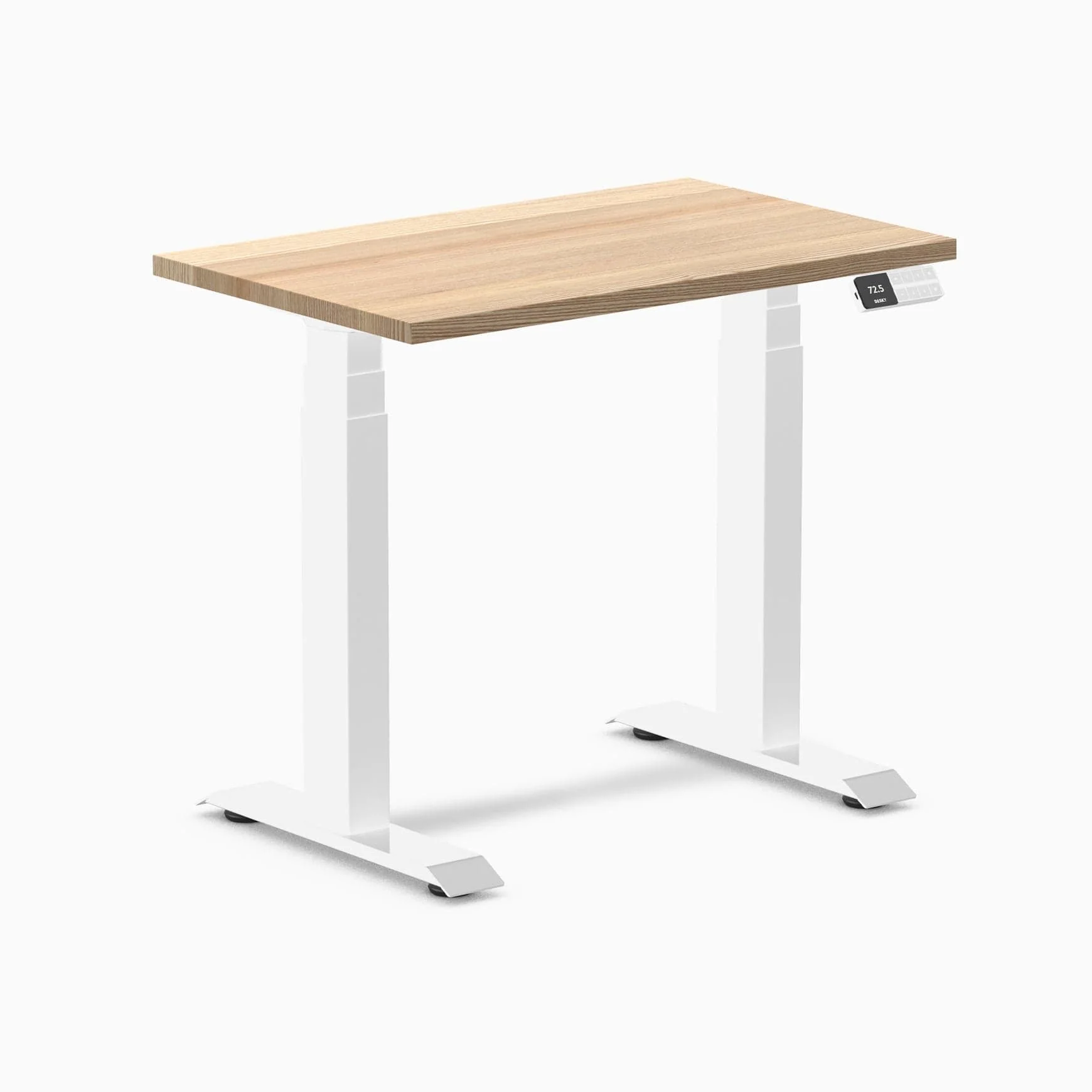 Almost Perfect Desky Dual Mini Hardwood Sit Stand Desk - Image 59