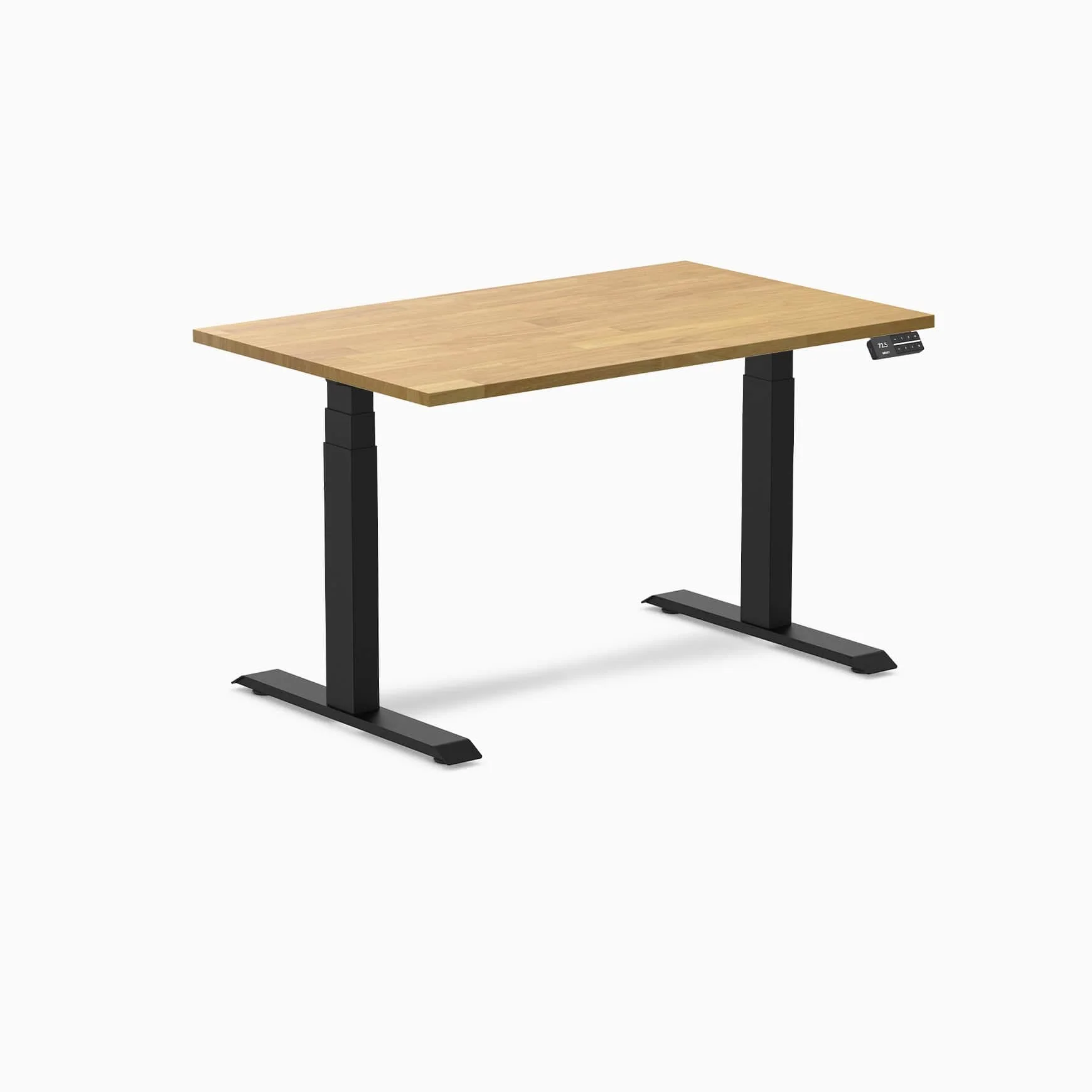 Almost Perfect Desky Dual Rubberwood Sit Stand Desk - Image 26