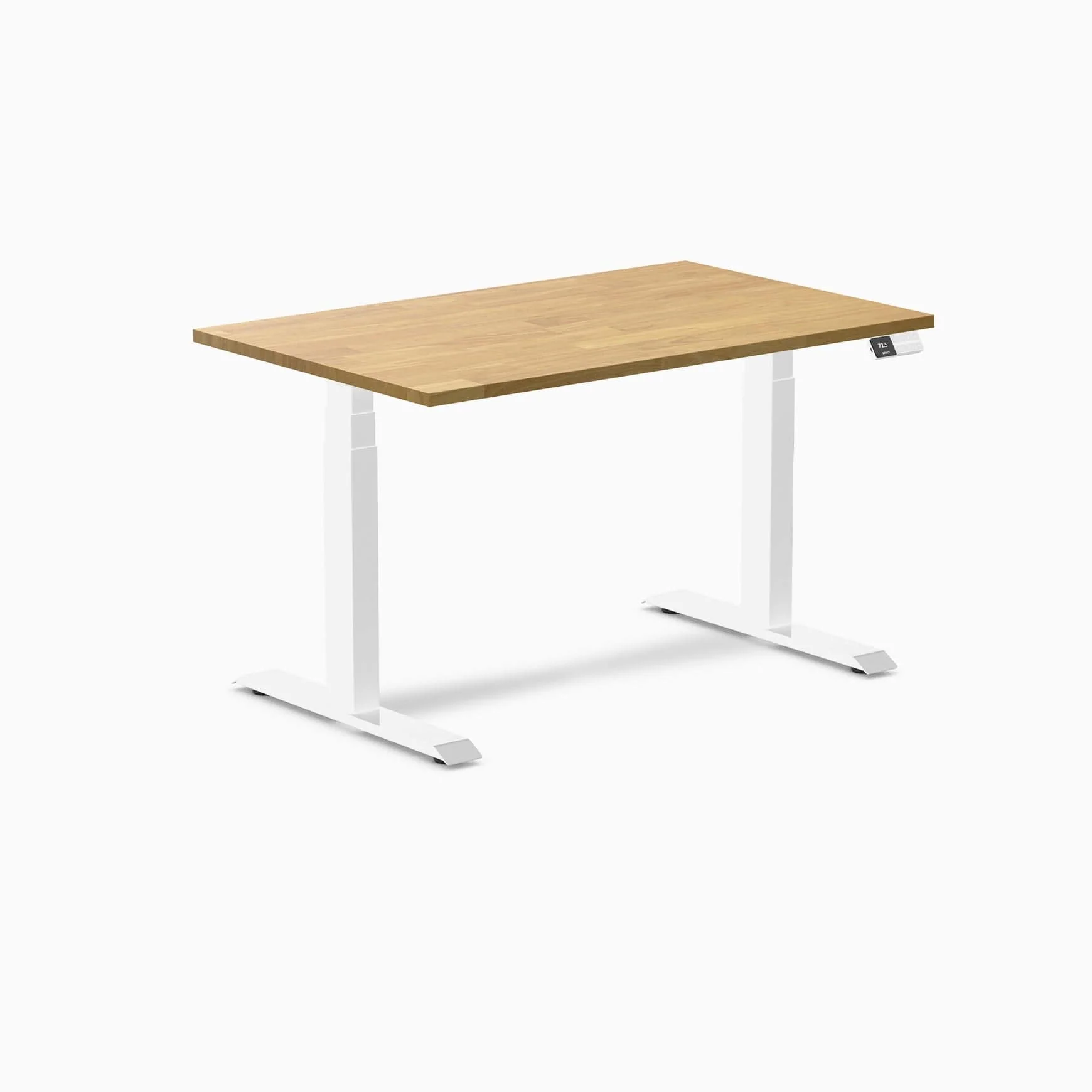 Almost Perfect Desky Dual Rubberwood Sit Stand Desk - Image 27