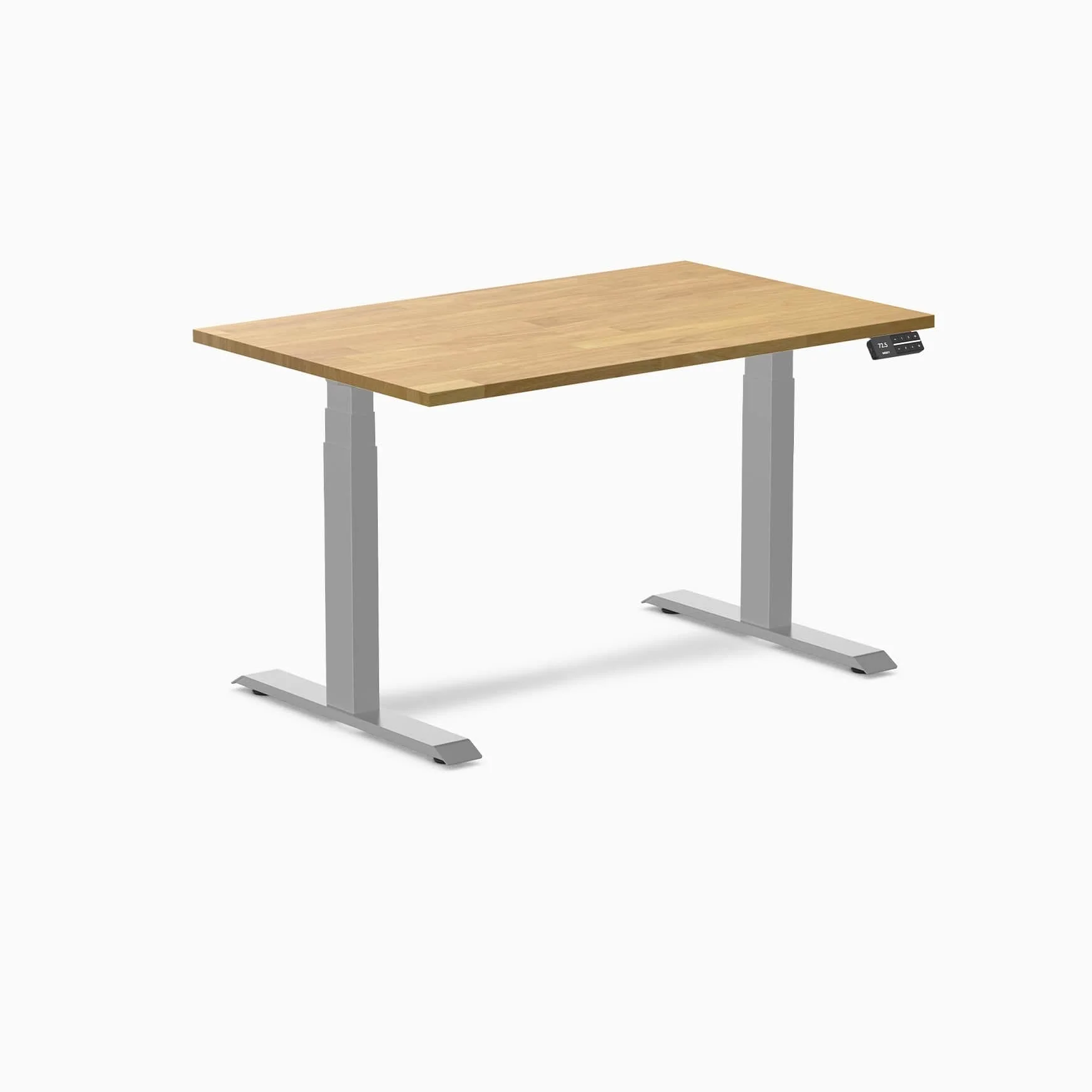 Almost Perfect Desky Dual Rubberwood Sit Stand Desk - Image 28