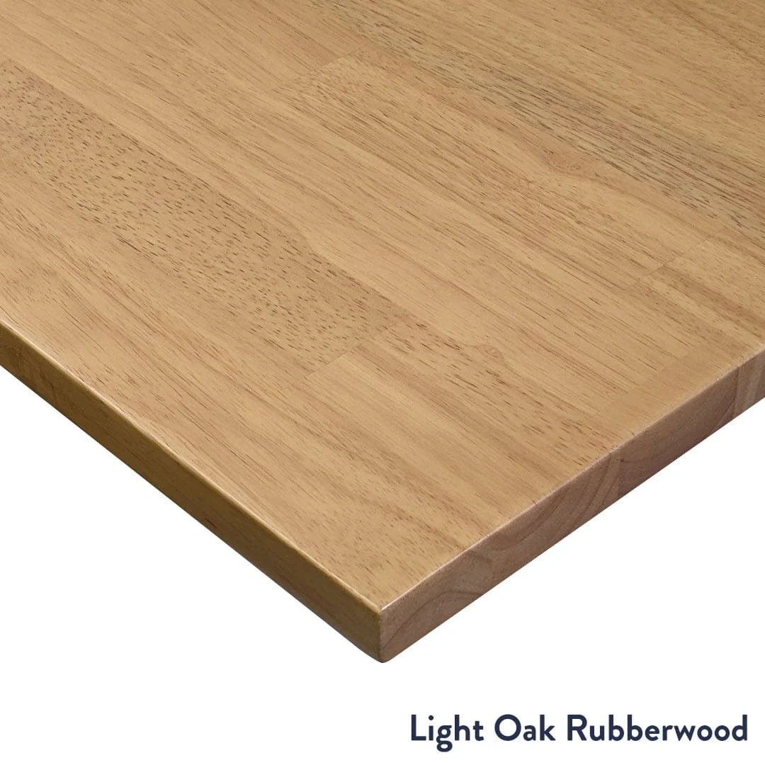 Almost Perfect Desky Dual Rubberwood Sit Stand Desk - Image 6
