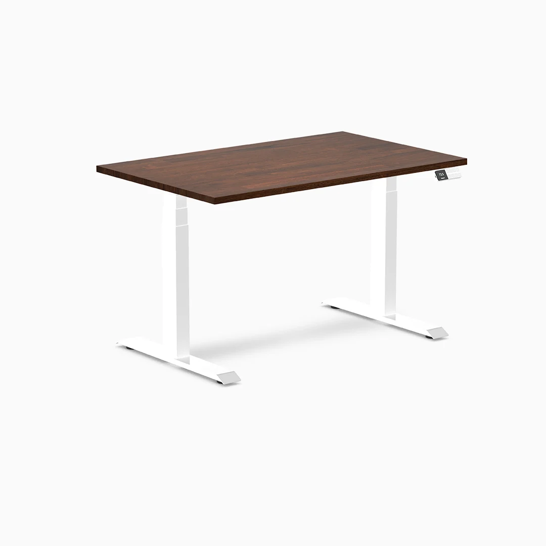 Almost Perfect Desky Dual Rubberwood Sit Stand Desk - Image 63